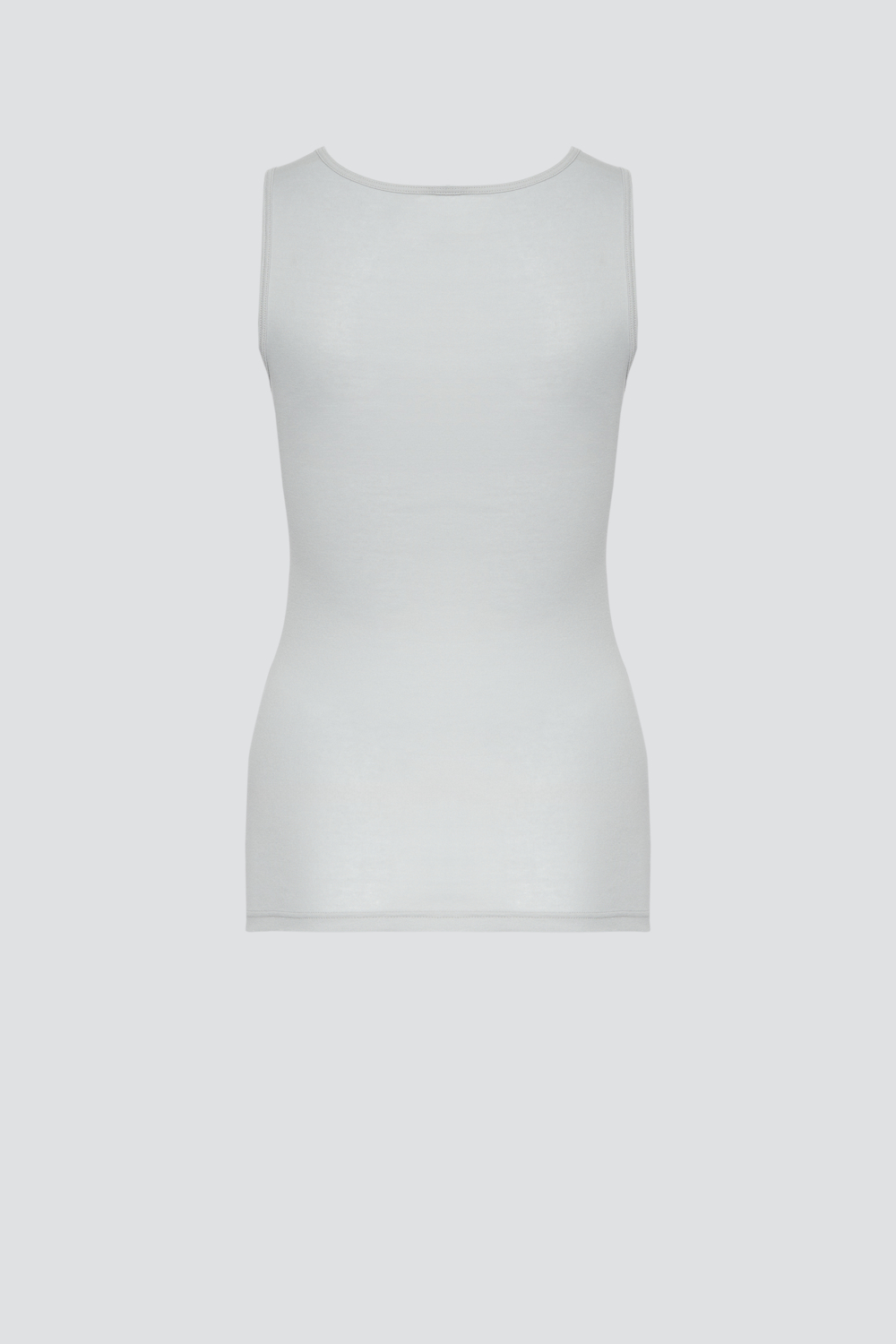 Produktbild Rückansicht Comazo Spitzentop Achselträger Farbe Silber