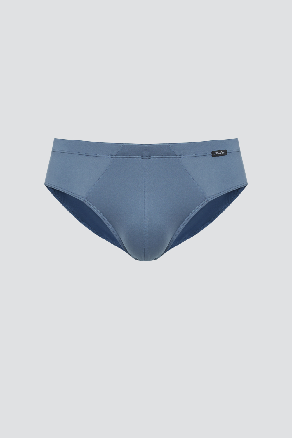 Produktbild Vorderansicht Comazo Herren Mini-Slip Farbe Smokey Blue