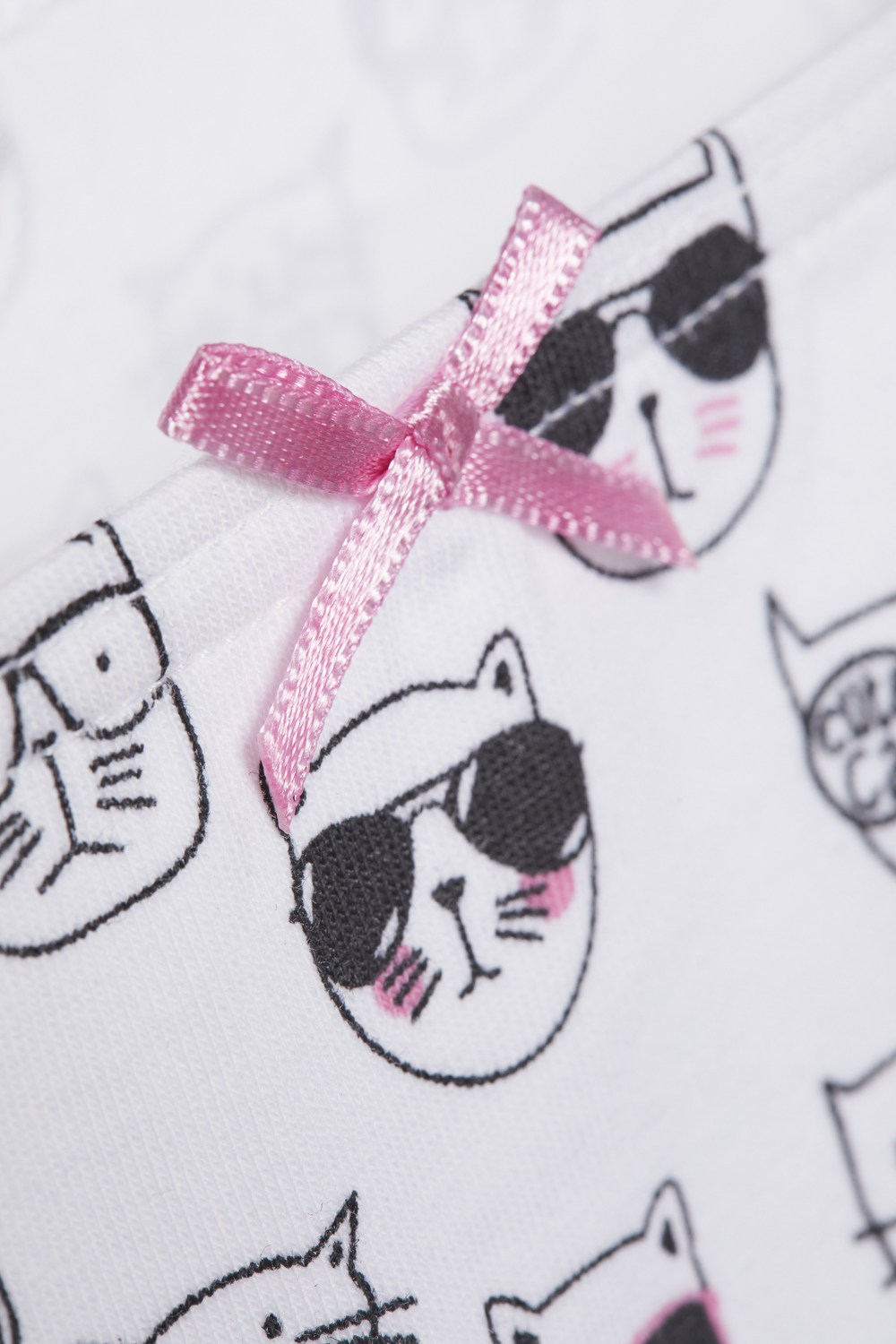 Detailbild Comazo Mädchen Slip Farbe Weiss bedruckt