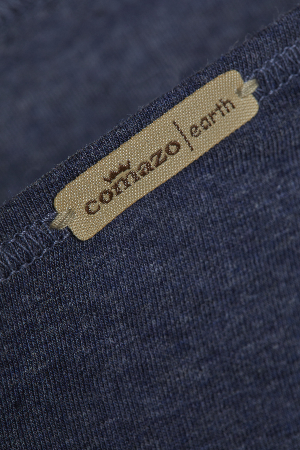 Detailbild Fairtrade Panty von Comazo in der Farbe Marine-Melange