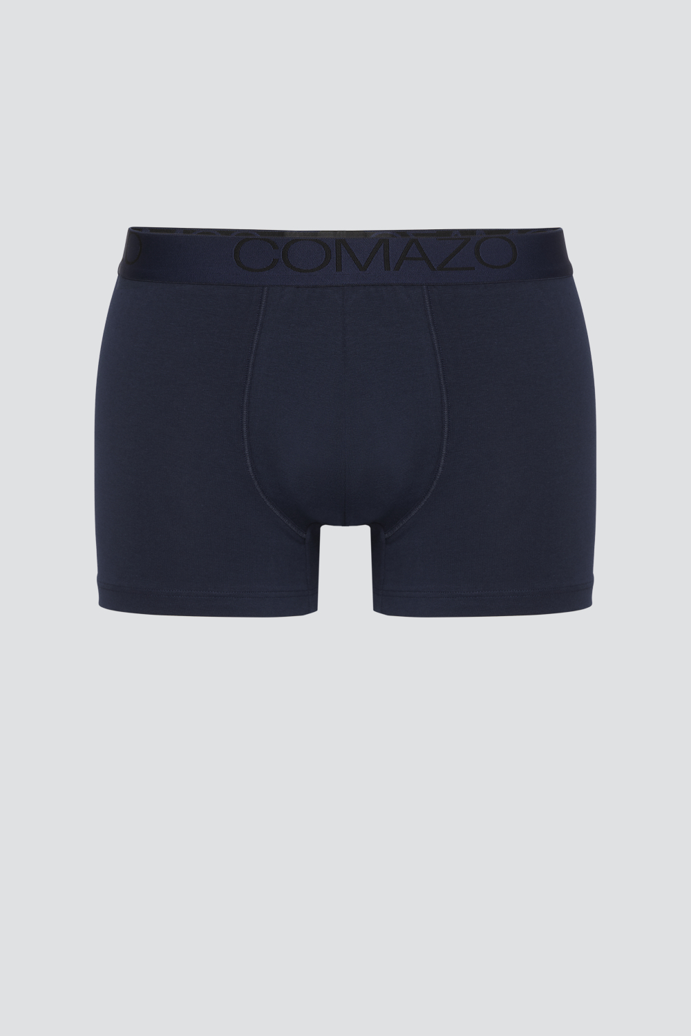 Product image front view Comazo men's pants in marine color.