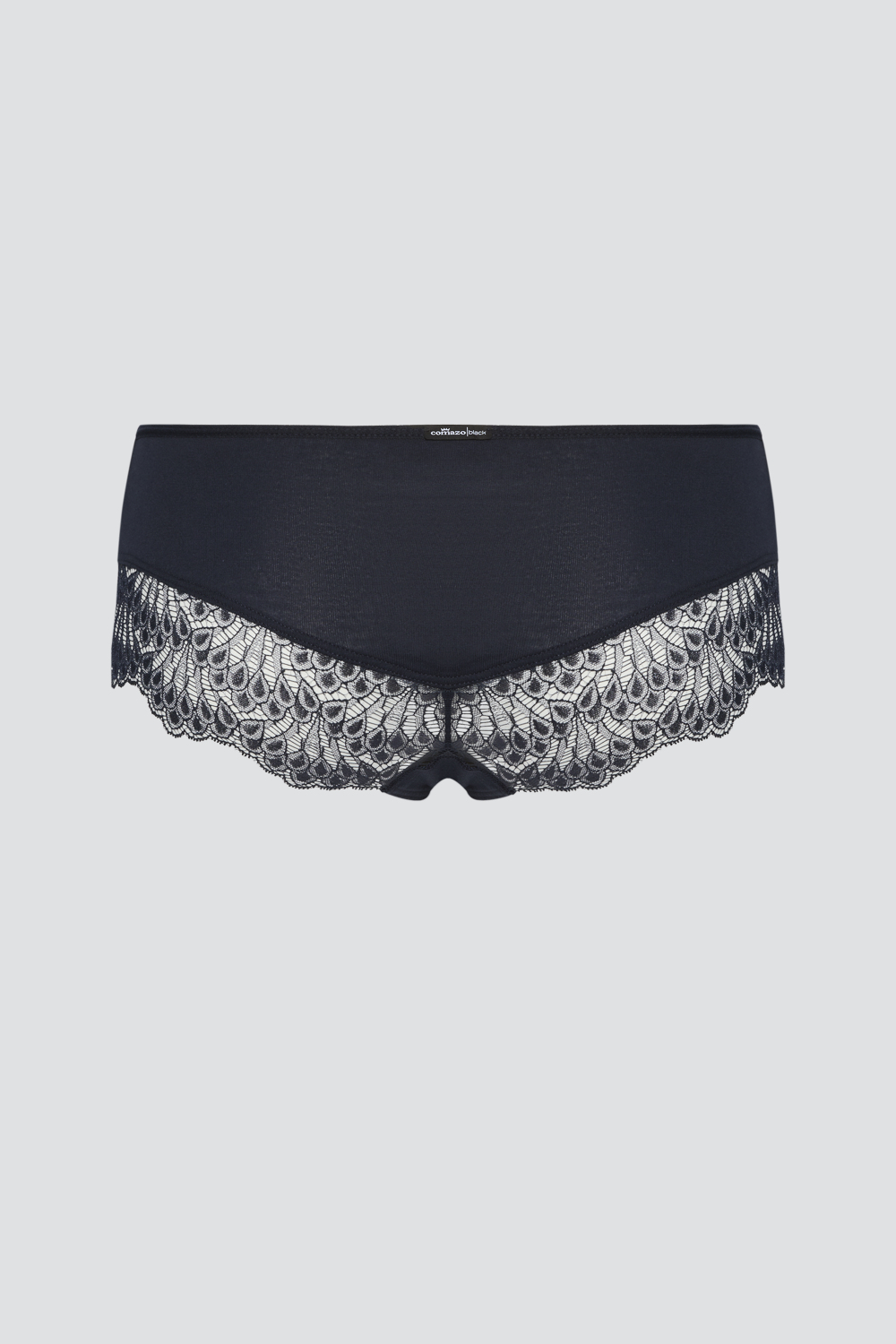 Produktbild Rückansicht Comazo Slip mit Spitzen-Details Farbe Marine