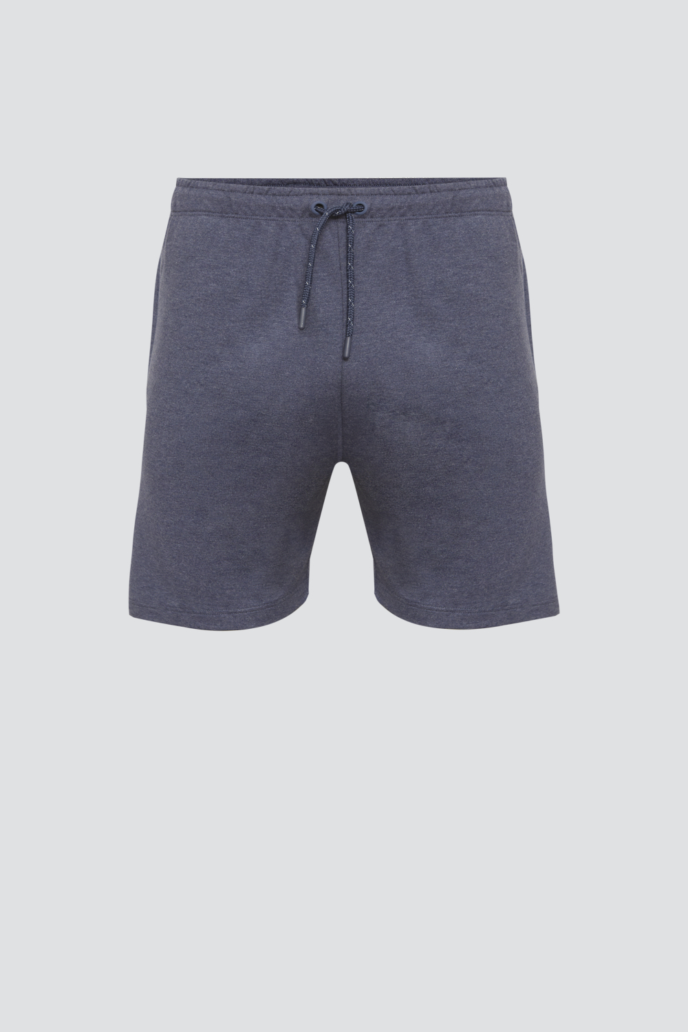 Produktbild Vorderansicht Comazo Herren Shorts Farbe Dunkelblau-Melange
