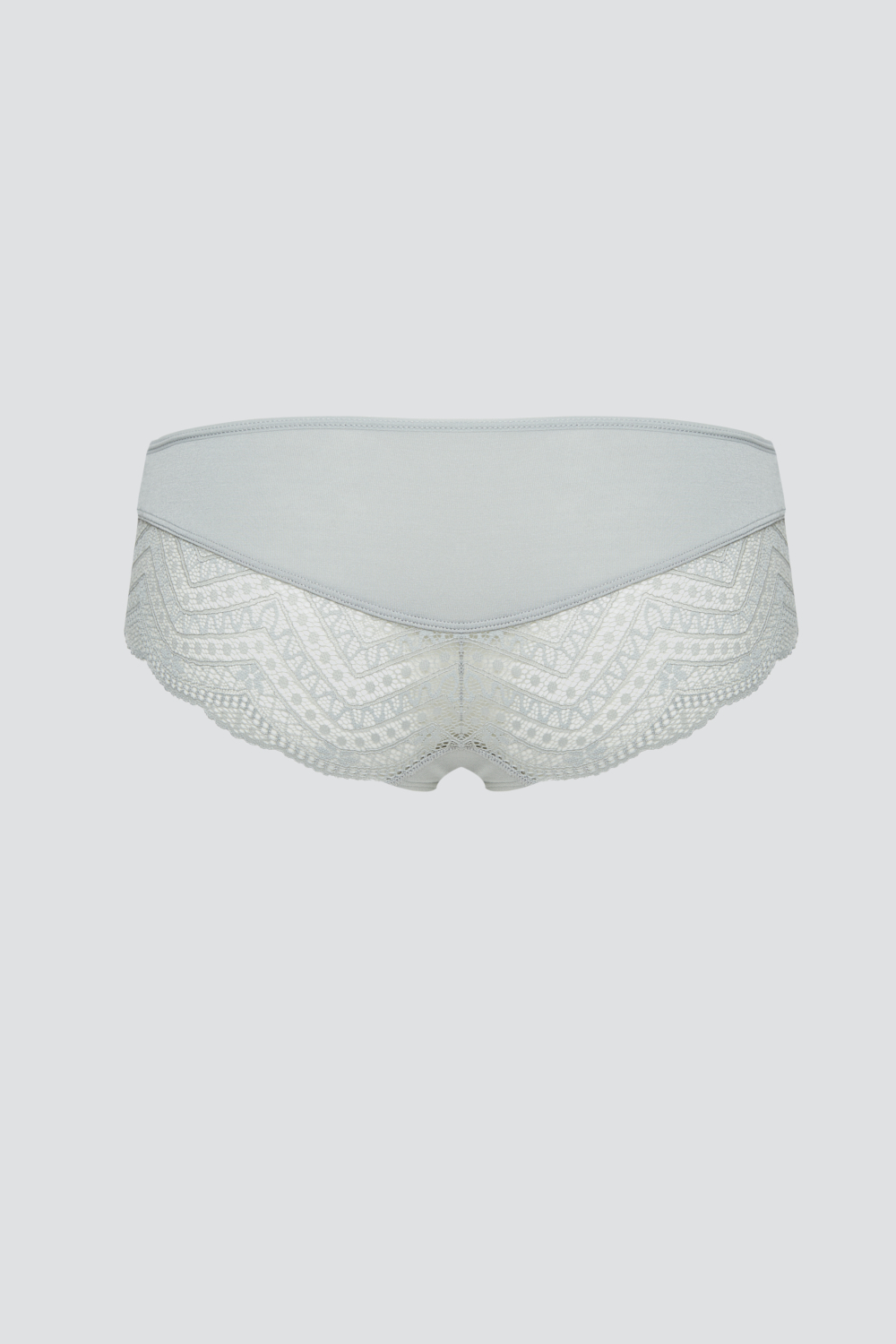 Produktbild Rückansicht Comazo Damen Hipster Farbe Dust aus Modal mit Spitze