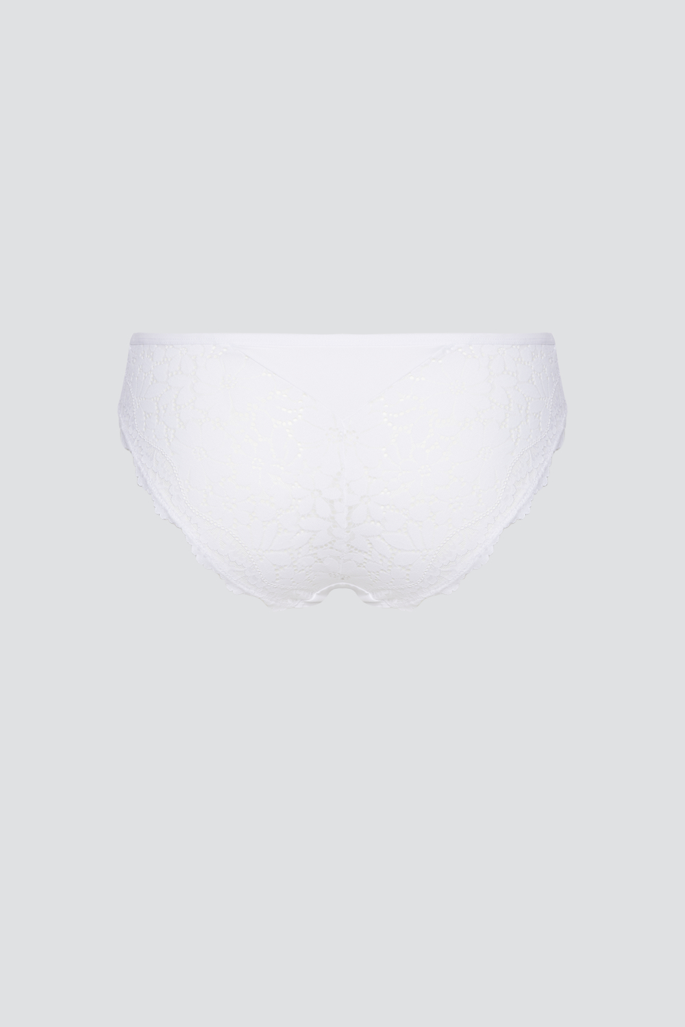 Produktbild Rückansicht Jazz-Pants mit Spitze für Damen Farbe Weiss