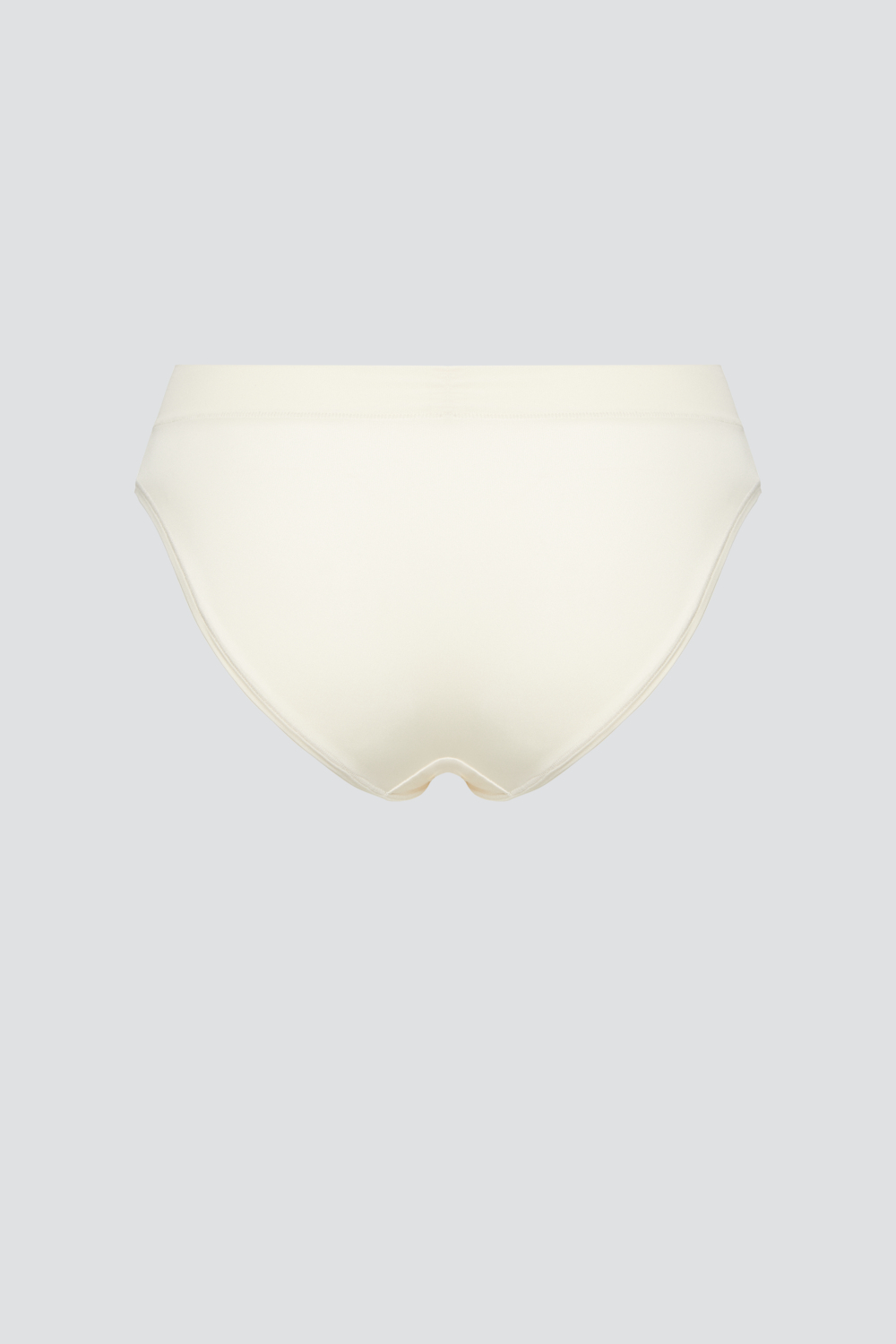 Produktbild Rückansicht Comazo Damen Slip mit Microfaser-Touch Farbe Offwhite