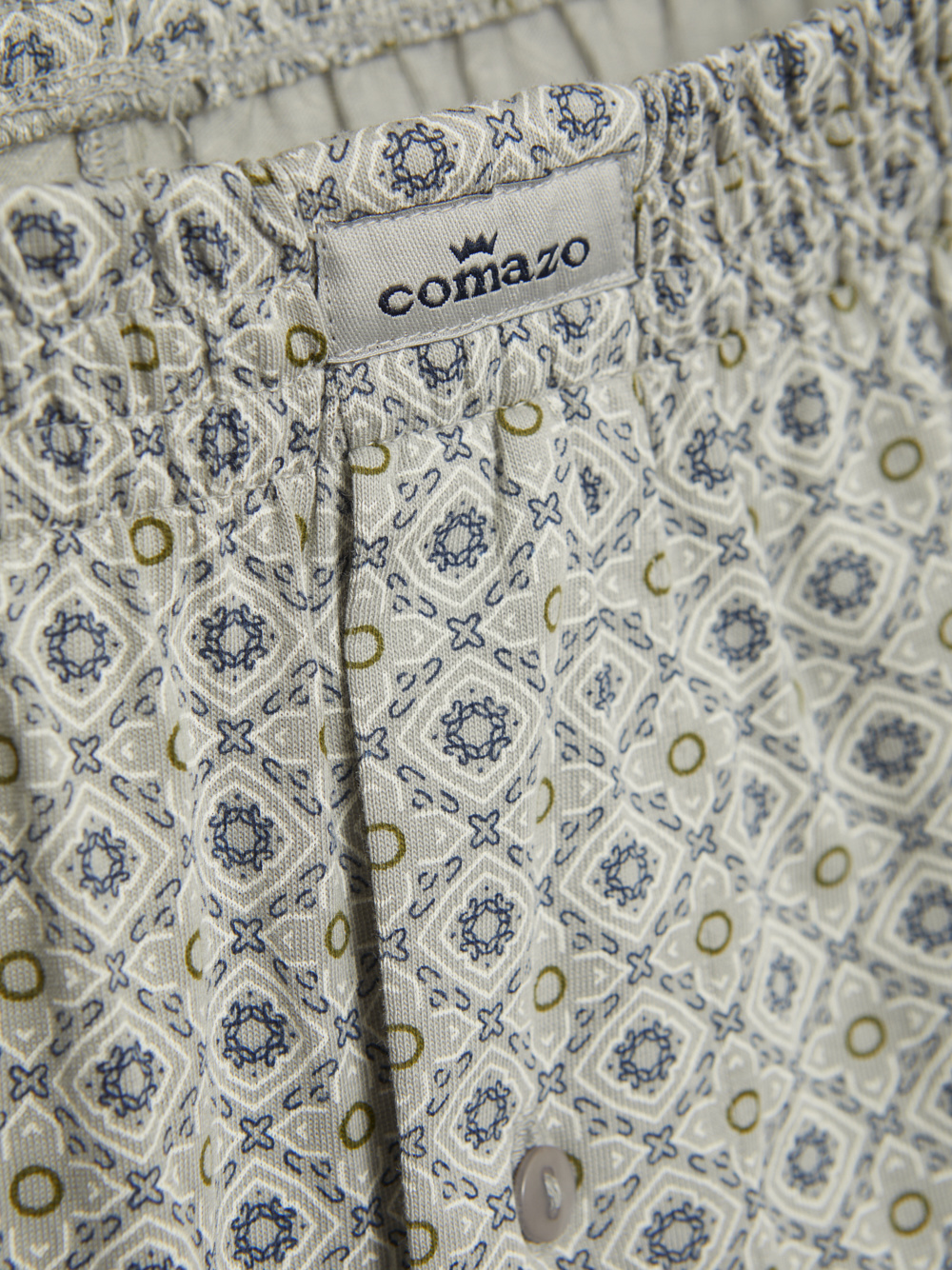 Detailbild Comazo Herren Boxershorts Farbe Grau gemustert