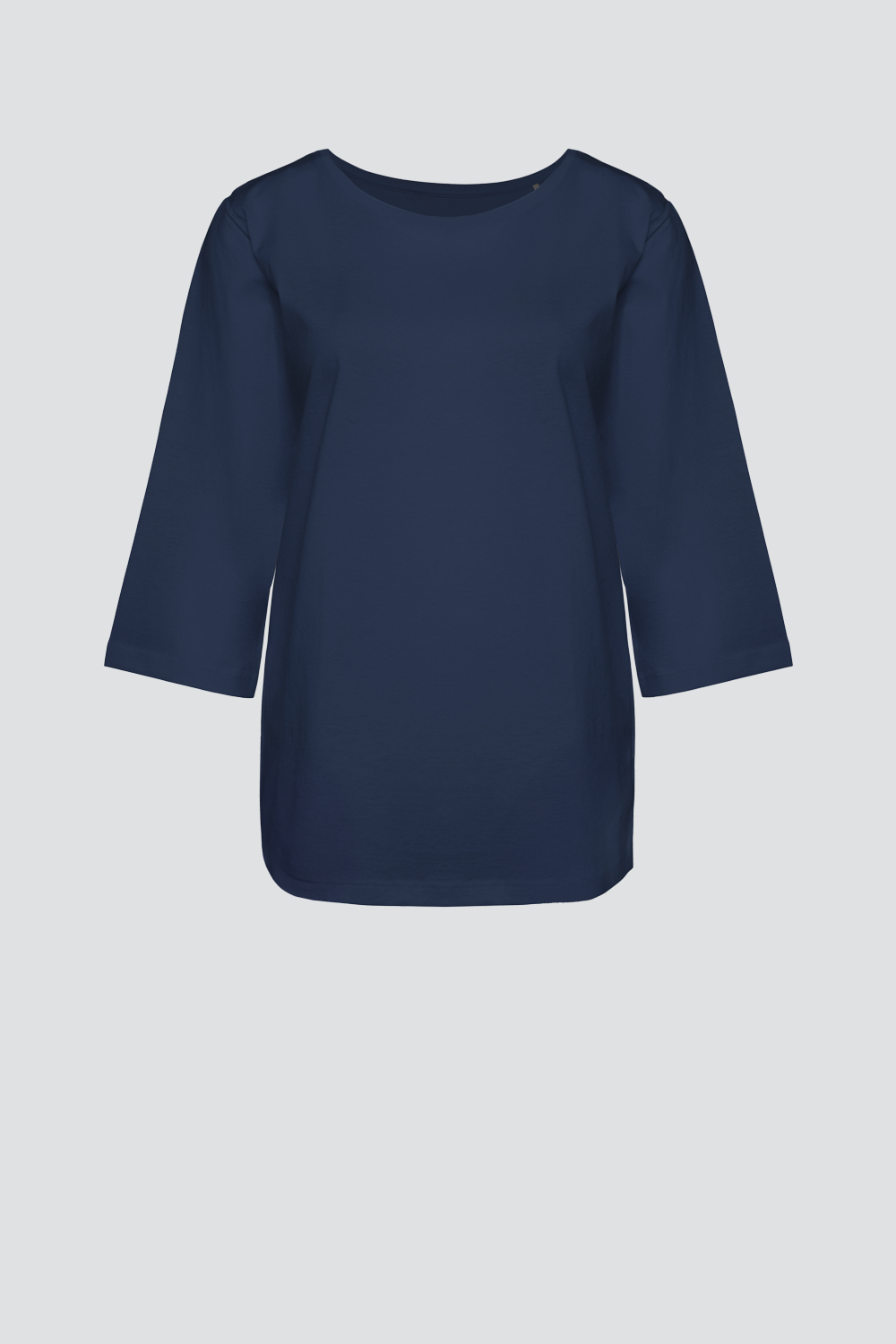 Shirt 3/4 Arm aus merzerisierter Baumwolle