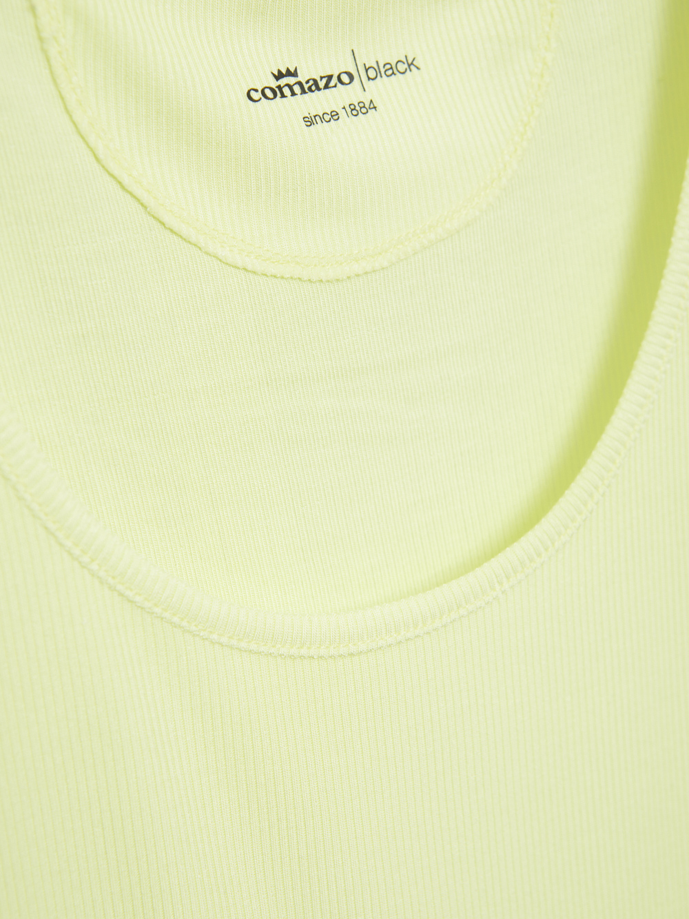 Detailbild Comazo Frauen Schlaftop aus Mircromodal Farbe Pistazie