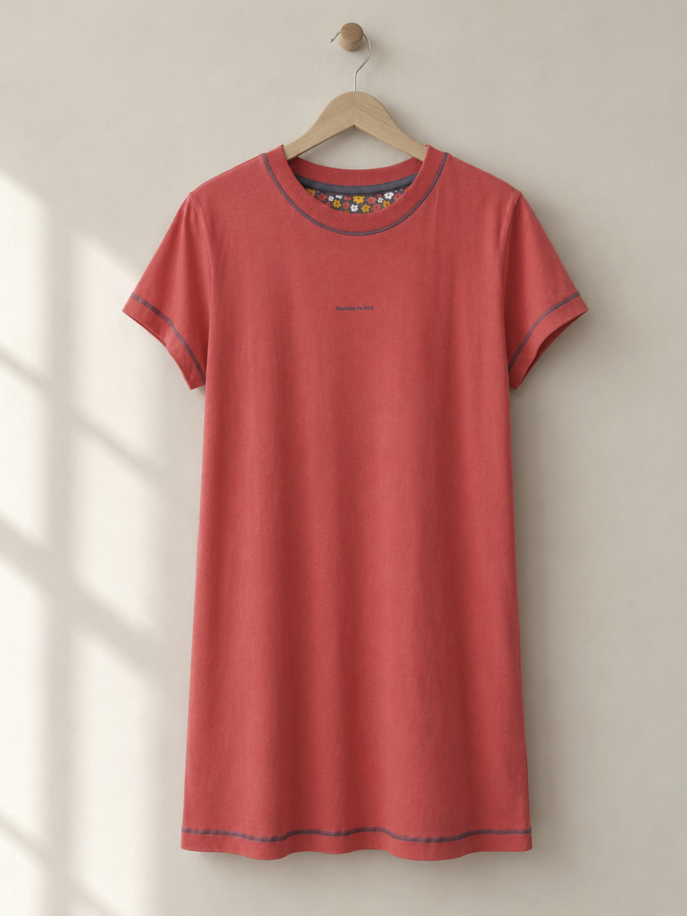Schlafshirt aus Baumwolle
