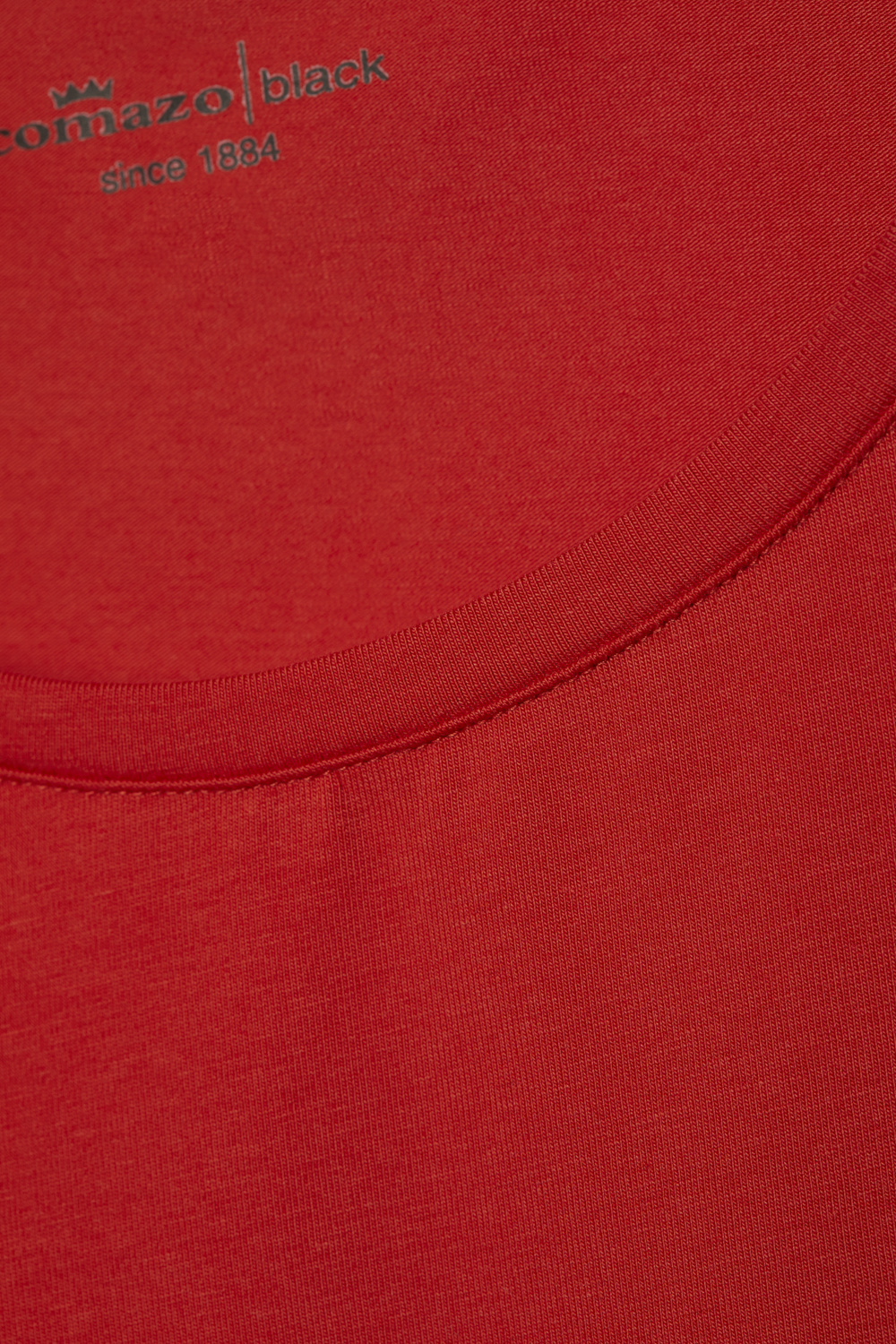 Detailbild Comazo Damen Basic Shirt langarm Farbe Paprika