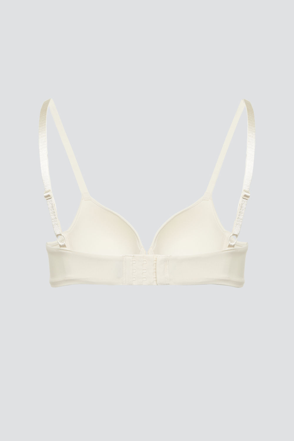 Produktbild Rückansicht Comazo Damen BH mit Bügel Farbe Offwhite mit Microfaser-Touch