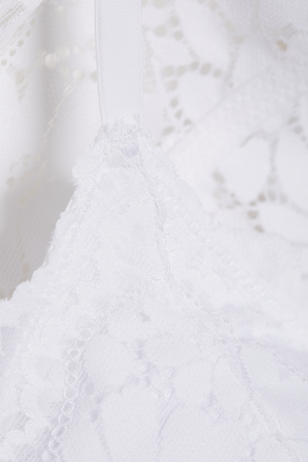 Detailbild Soft BH mit Spitze für Damen Farbe Weiss