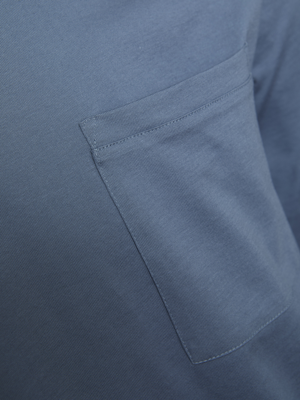 Detailbild Comazo Herren Schlafanzug lang Farbe Smokey Blue