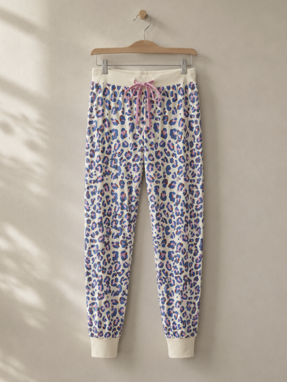 Bündchen-Hose aus Baumwolle