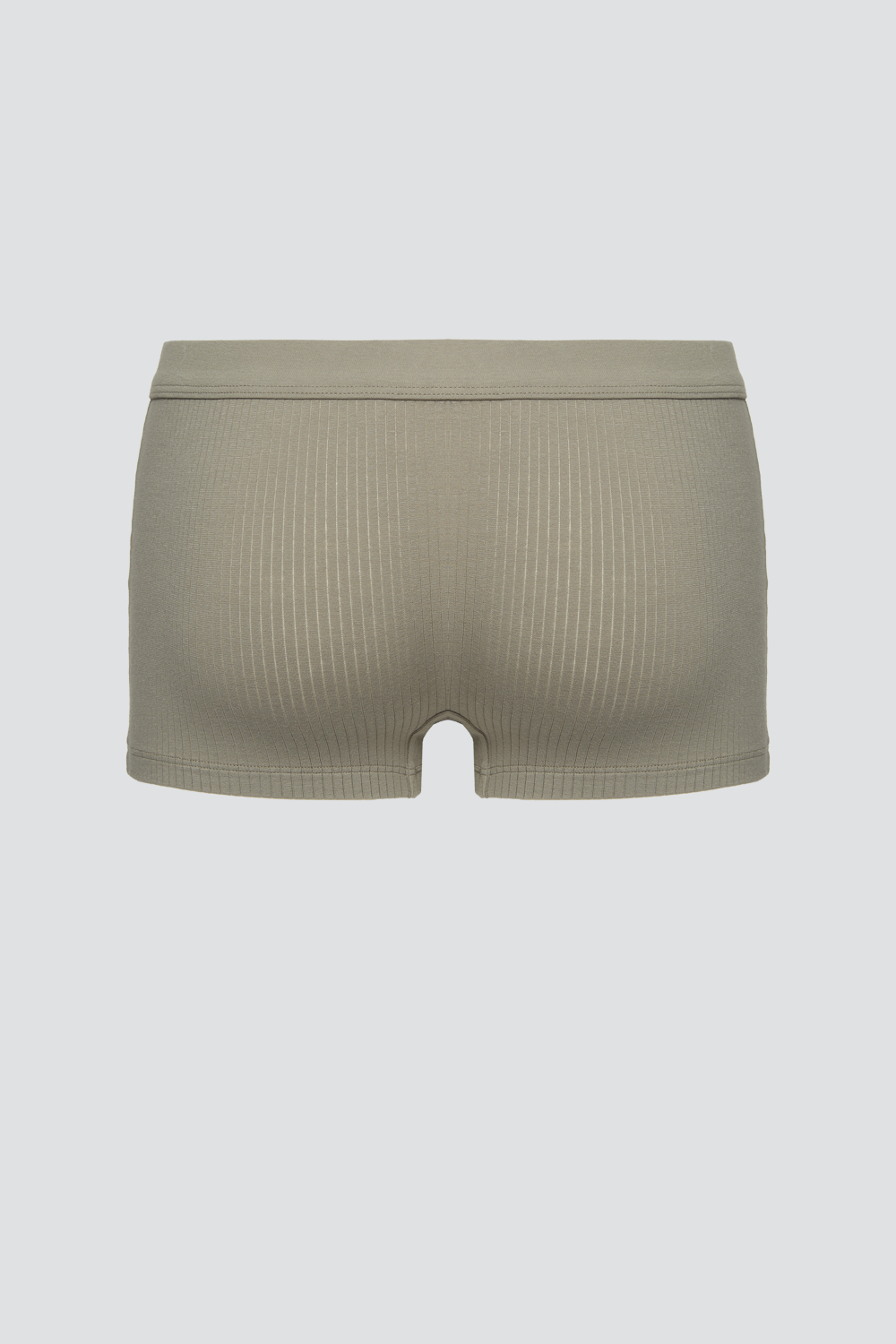 Produktbild Rückansicht Comazo Herren Trunks Farbe Schilf mit Nadelstreifen