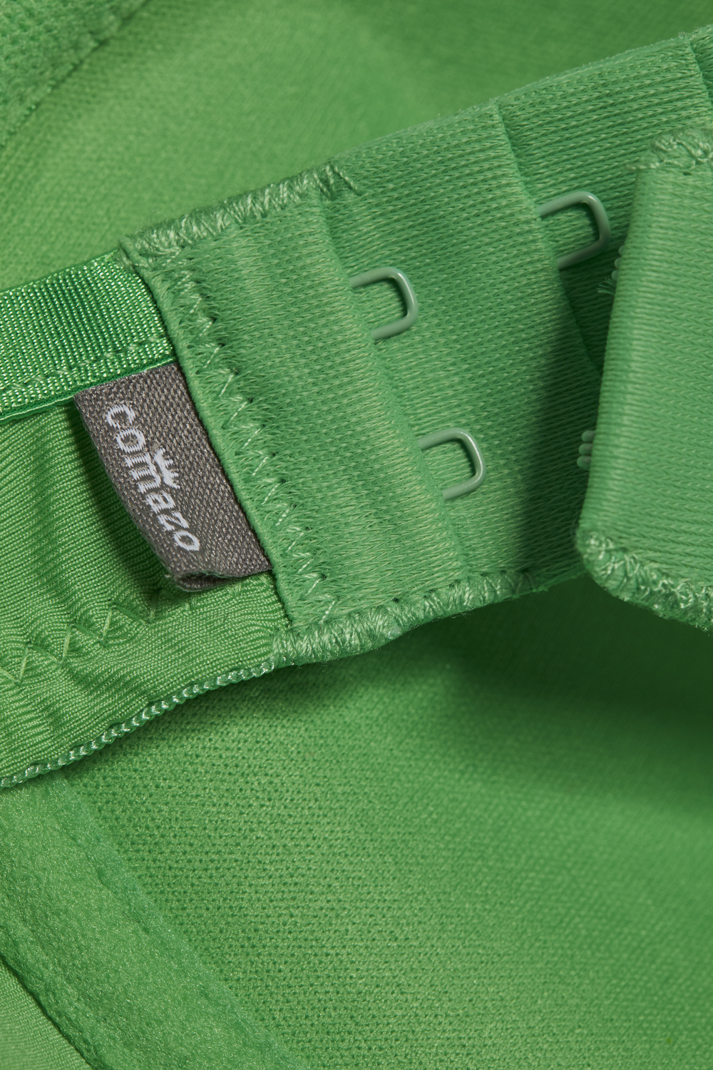 Detailbild Push-Up BH mit Microfaser-Touch von Comazo in der Farbe Tropical Green