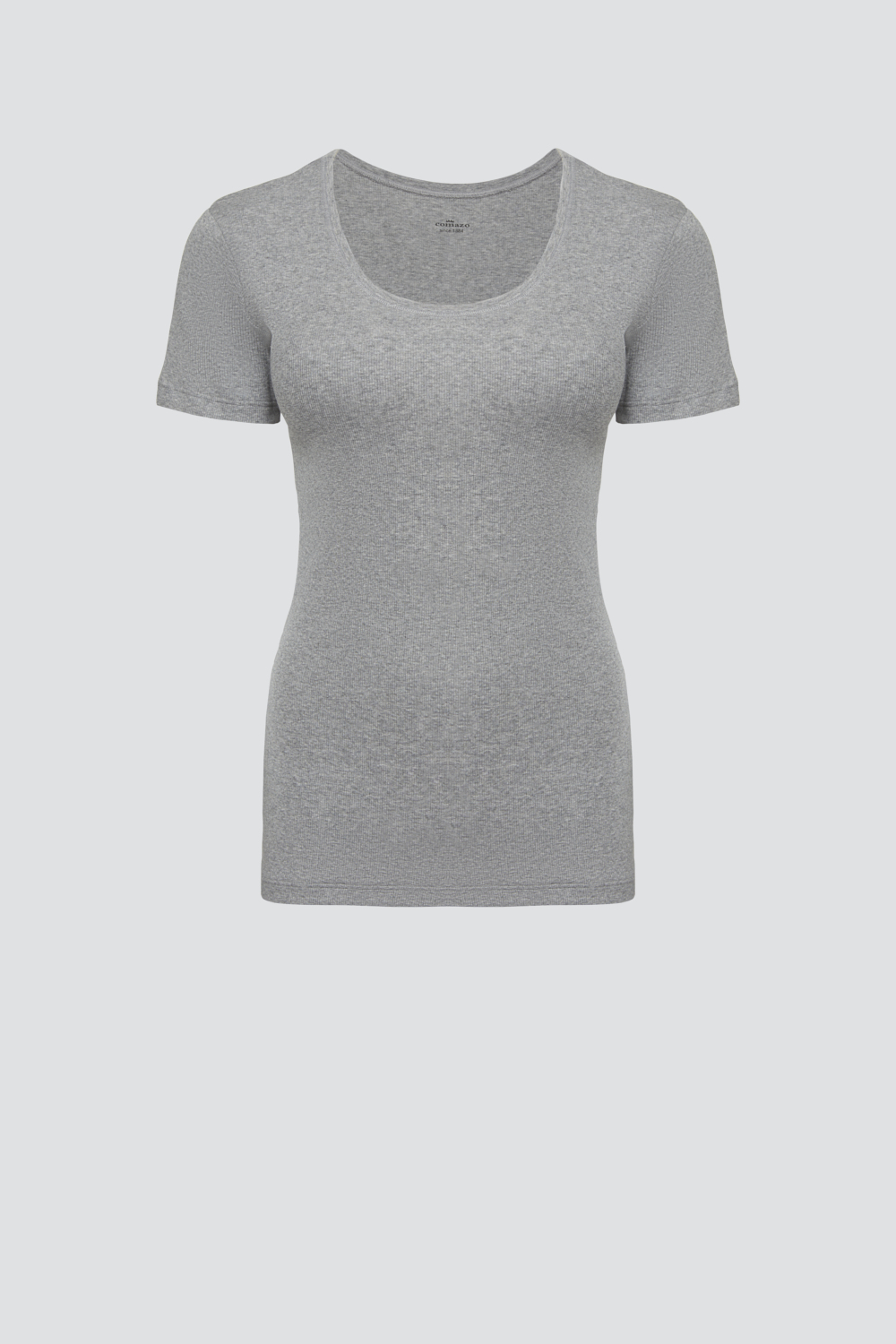 Feinripp Basic Shirt kurzarm