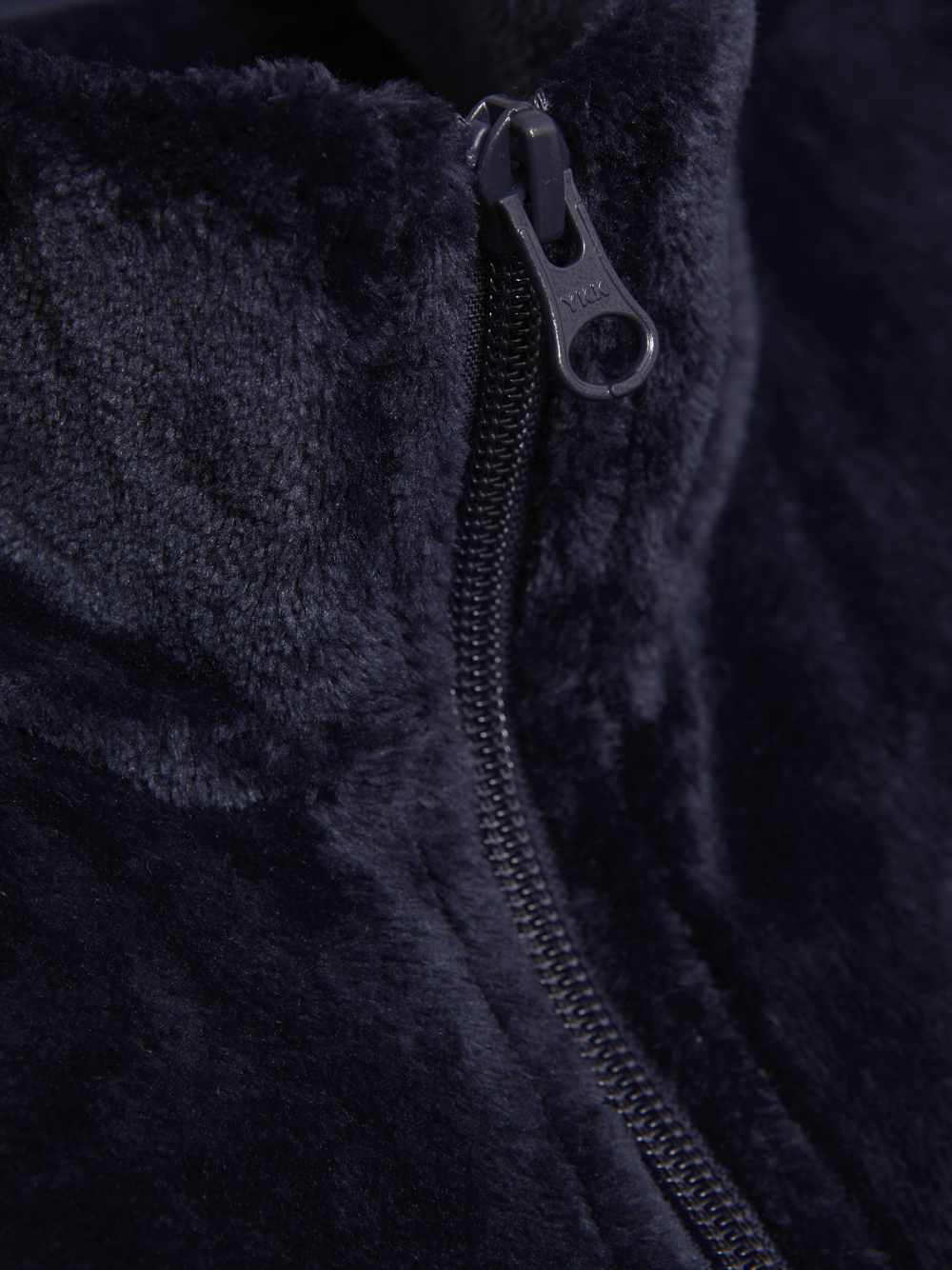 Detailbild Mädchen Fleecejacke Farbe Indigo