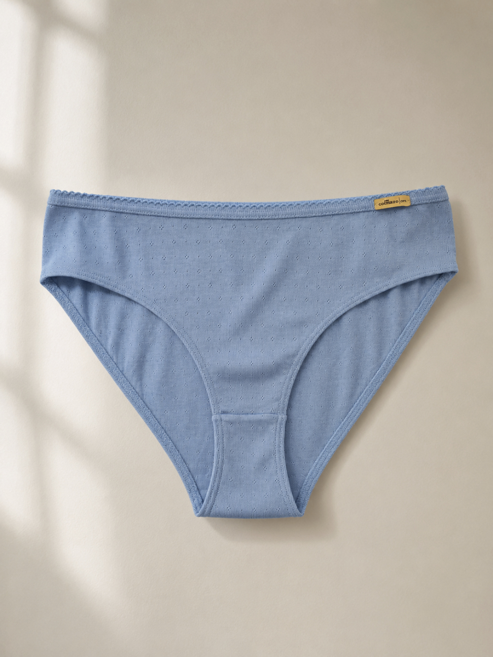 Jazz-Pants mit Ajour-Struktur, GOTS zertifiziert