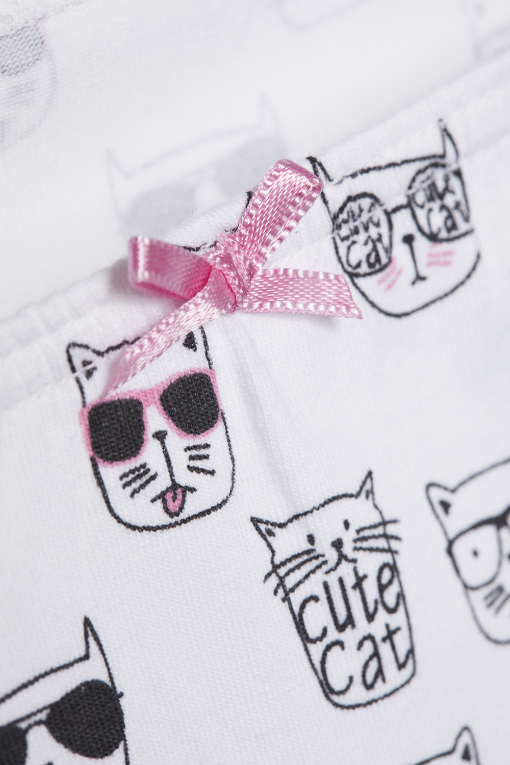 Detailbild Comazo Mädchen Hot-Pants Farbe Weiss bedruckt