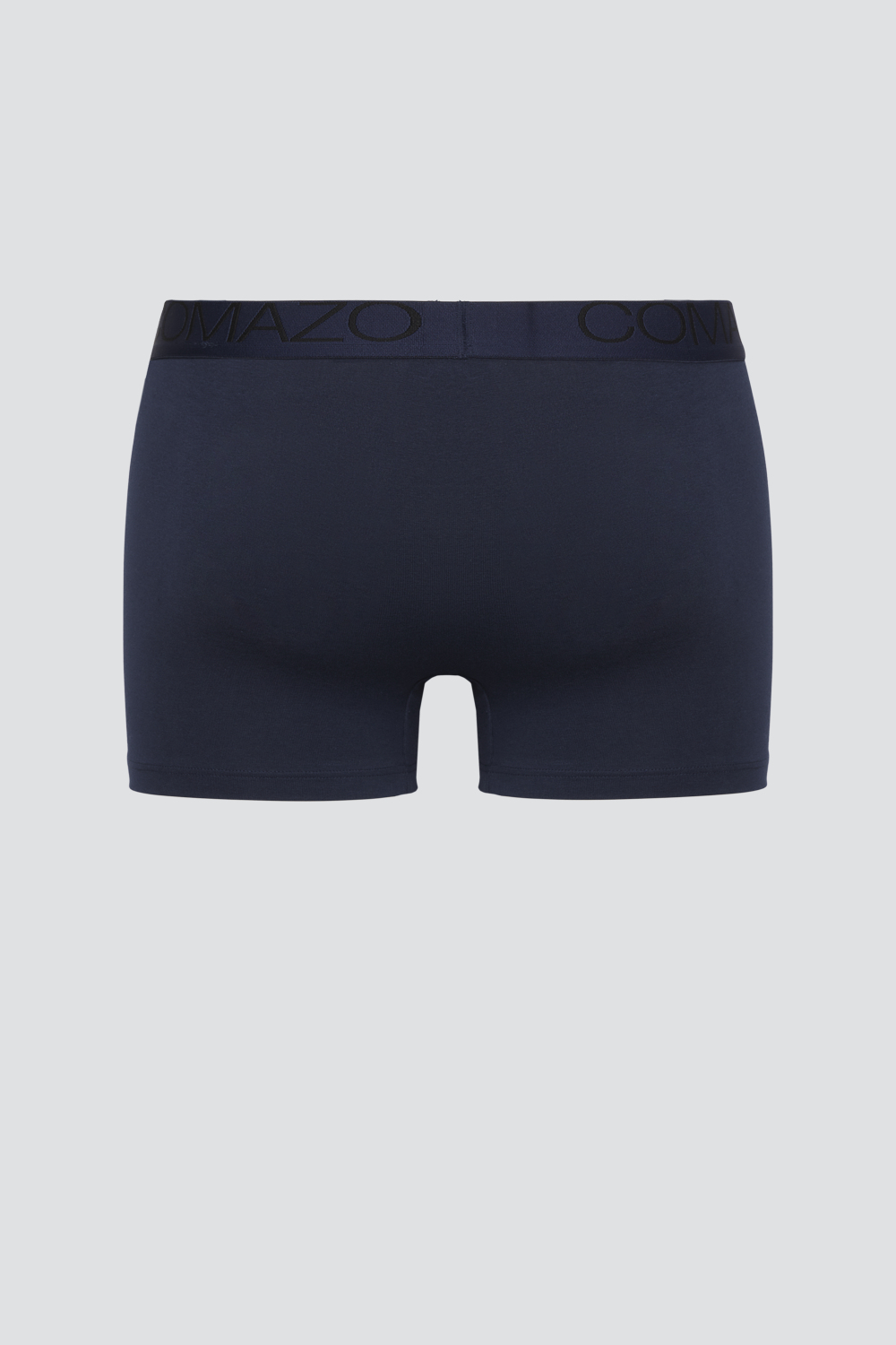 Rear view product image of Comazo men's trunks in navy