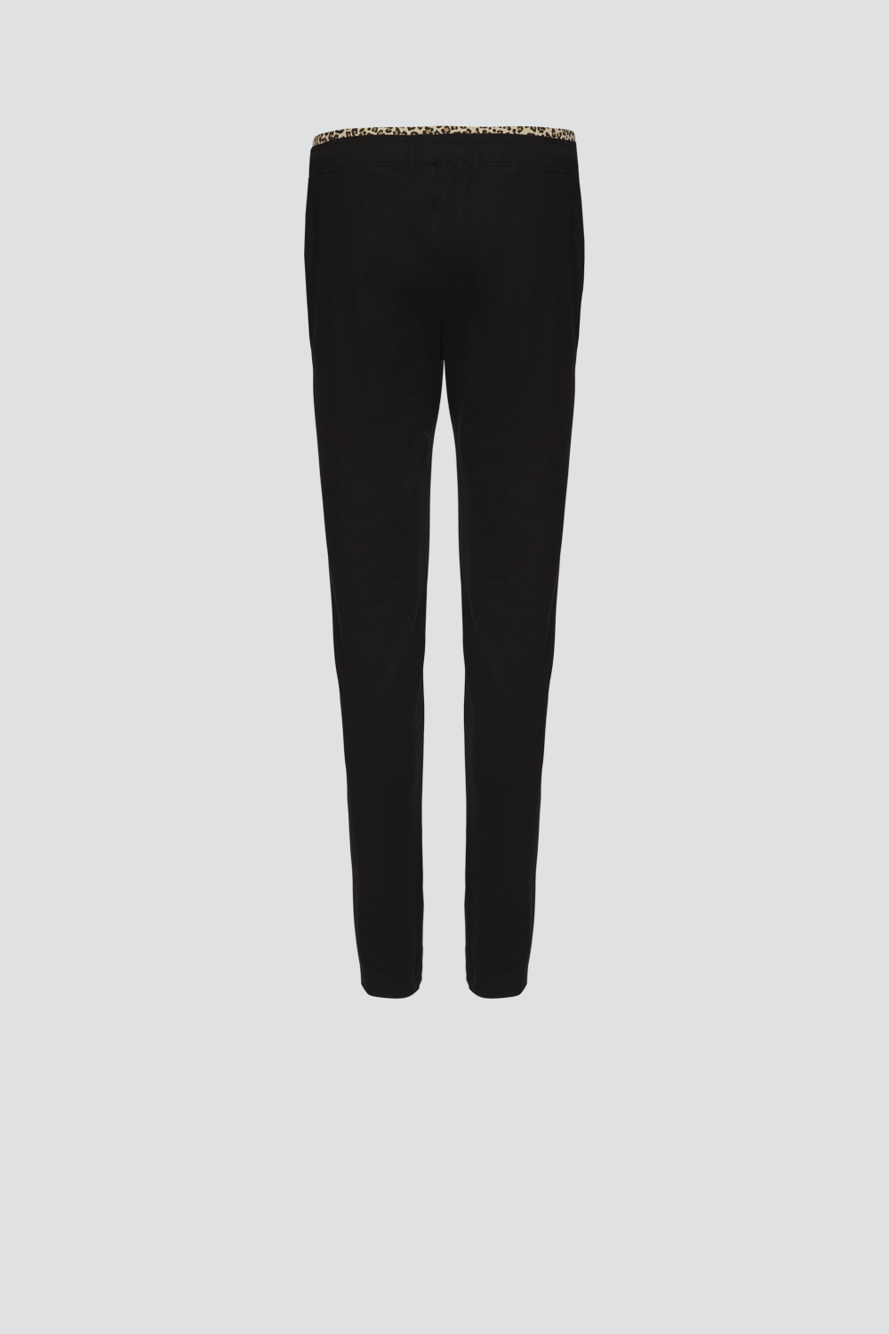 Produktbild Rückansicht Comazo Damen Hose mit eleganter Biese Farbe Schwarz-Sand