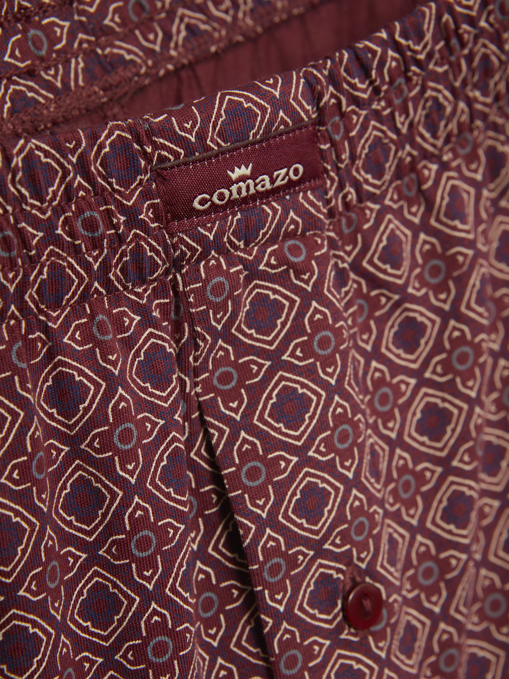 Detailbild Comazo Herren Boxershorts Farbe Merlot