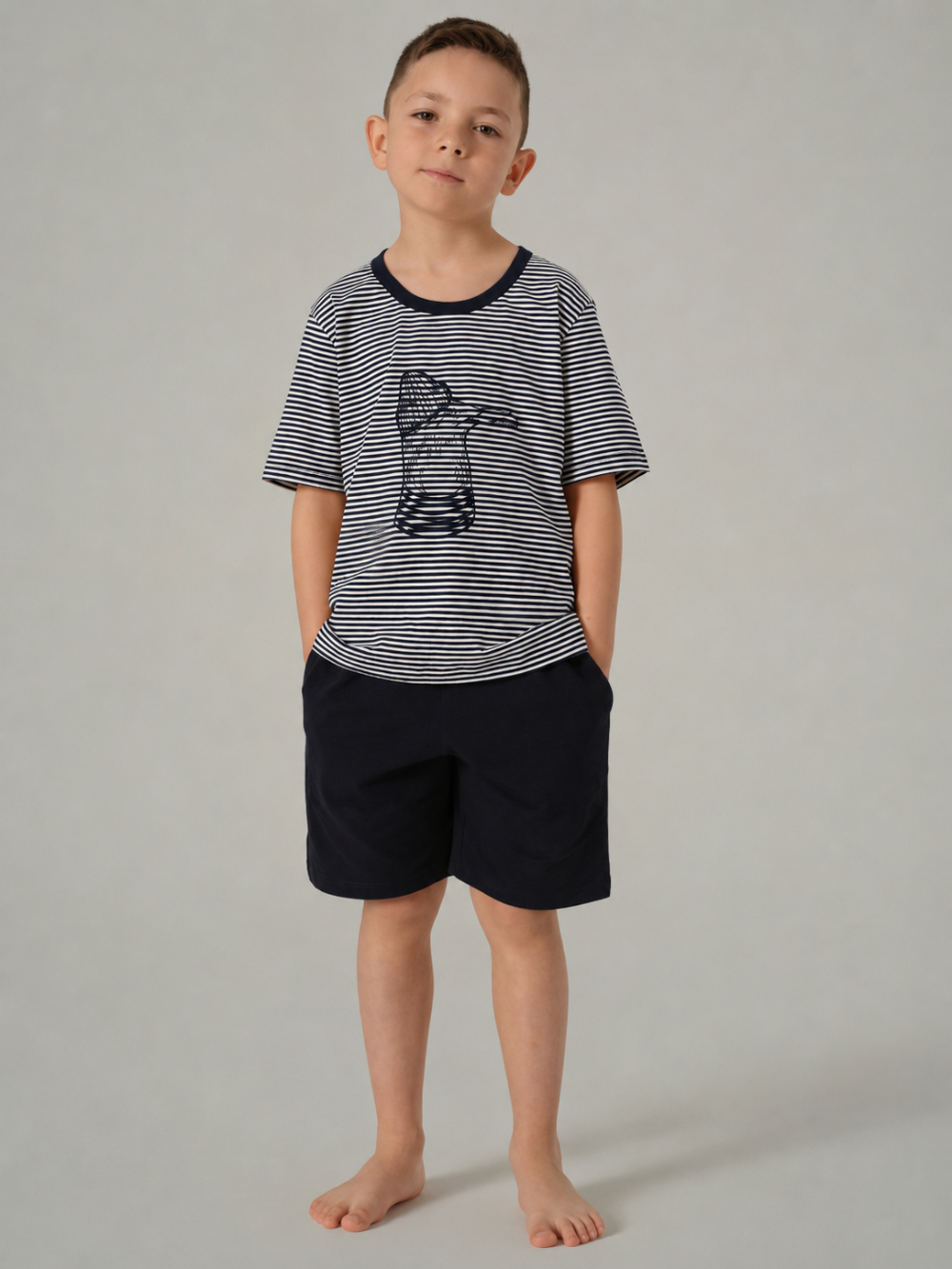 Jungen Shorty-Pyjama