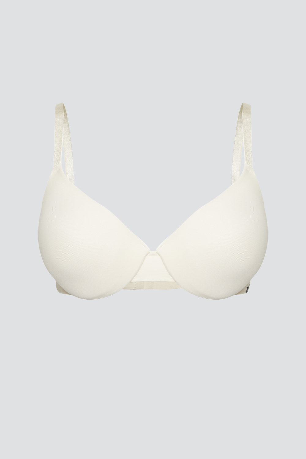 Produktbild Vorderansicht Comazo Damen BH mit Bügel Farbe Offwhite mit Microfaser-Touch