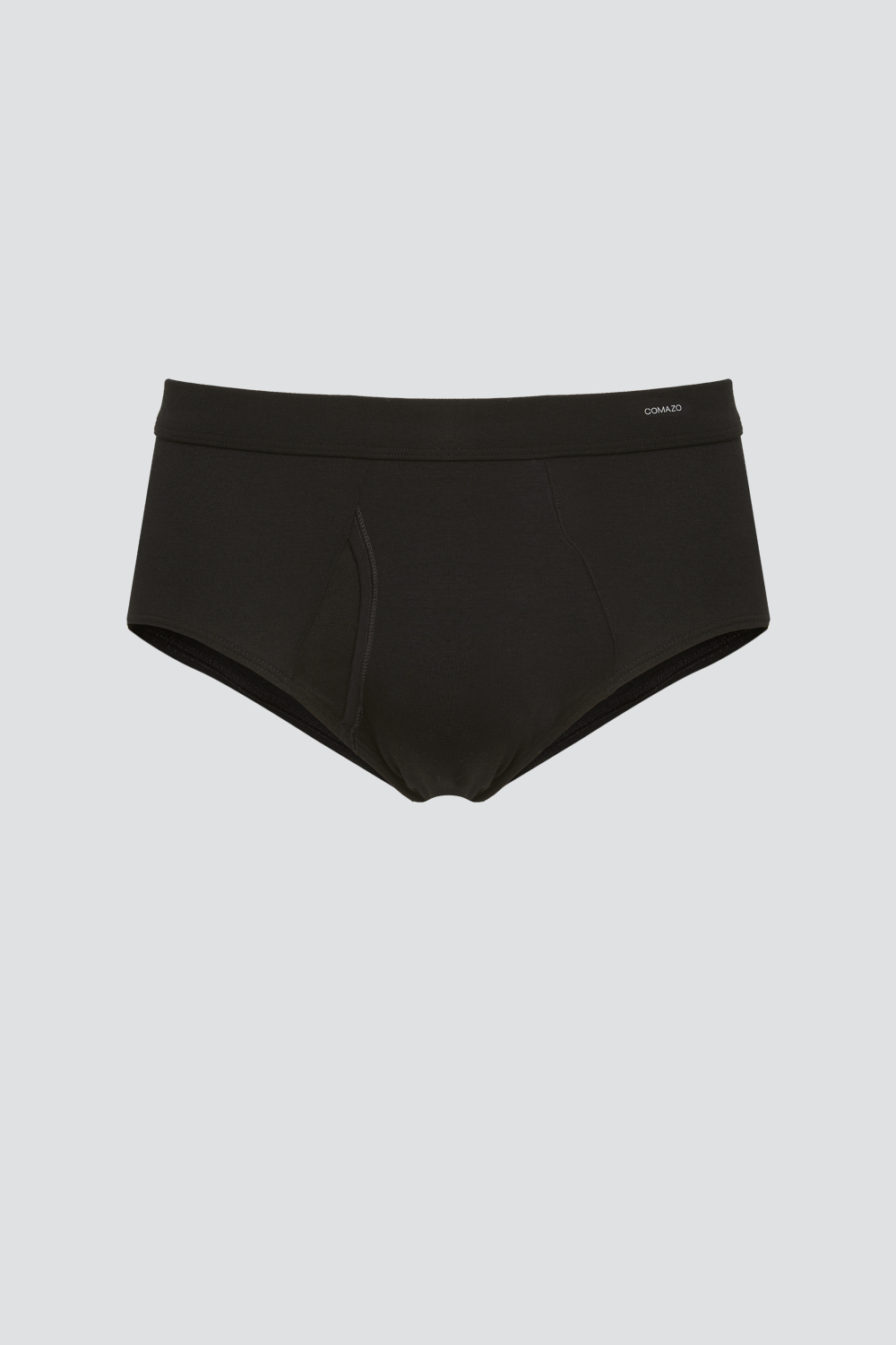 Produktbild Vorderansicht Comazo Herren Slip HyDry Performance Farbe Schwarz