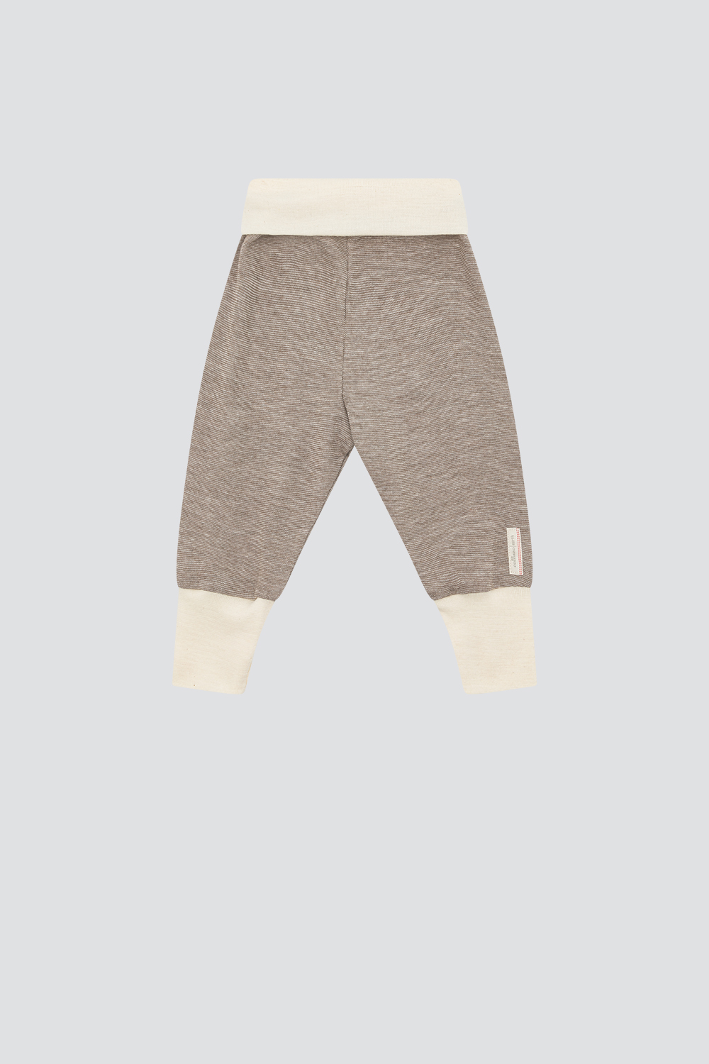 Baby pants with wool-silk