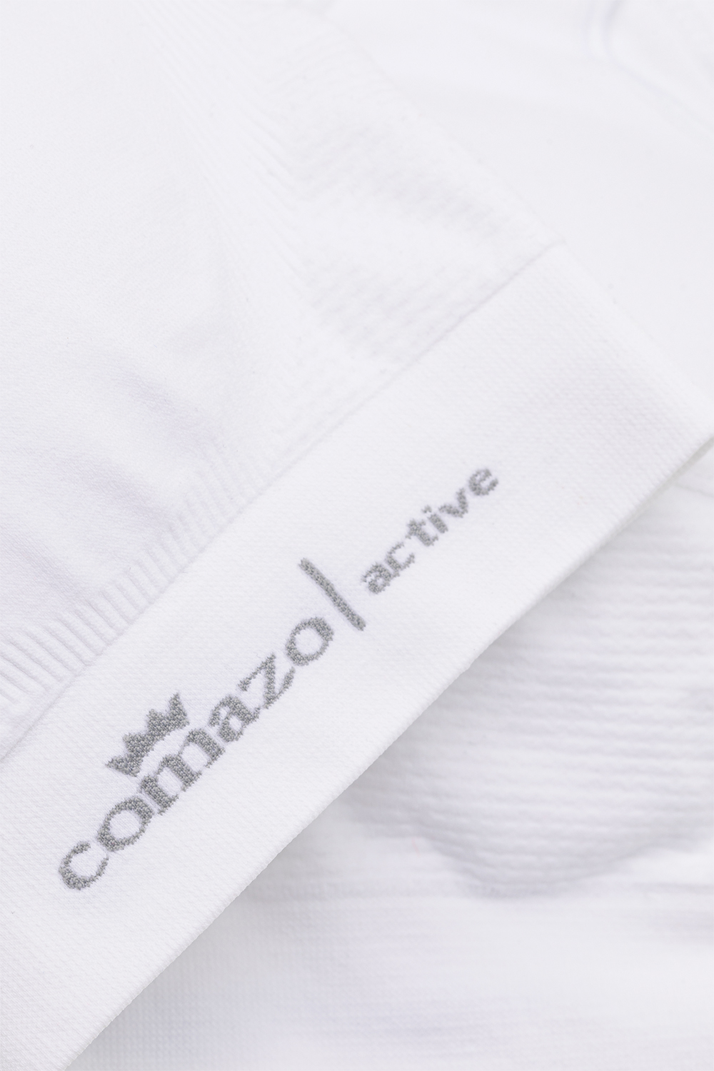 Detailbild Seamless Soft-BH/Sport BH von Comazo in der Farbe Weiß