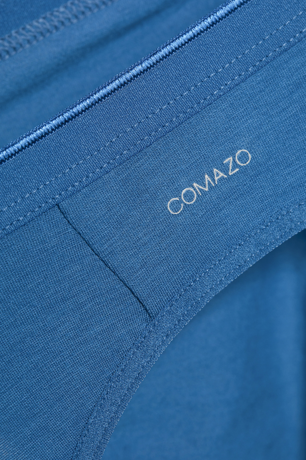 Detailbild Slip von Comazo in der Farbe Seeblau aus MicroModal®