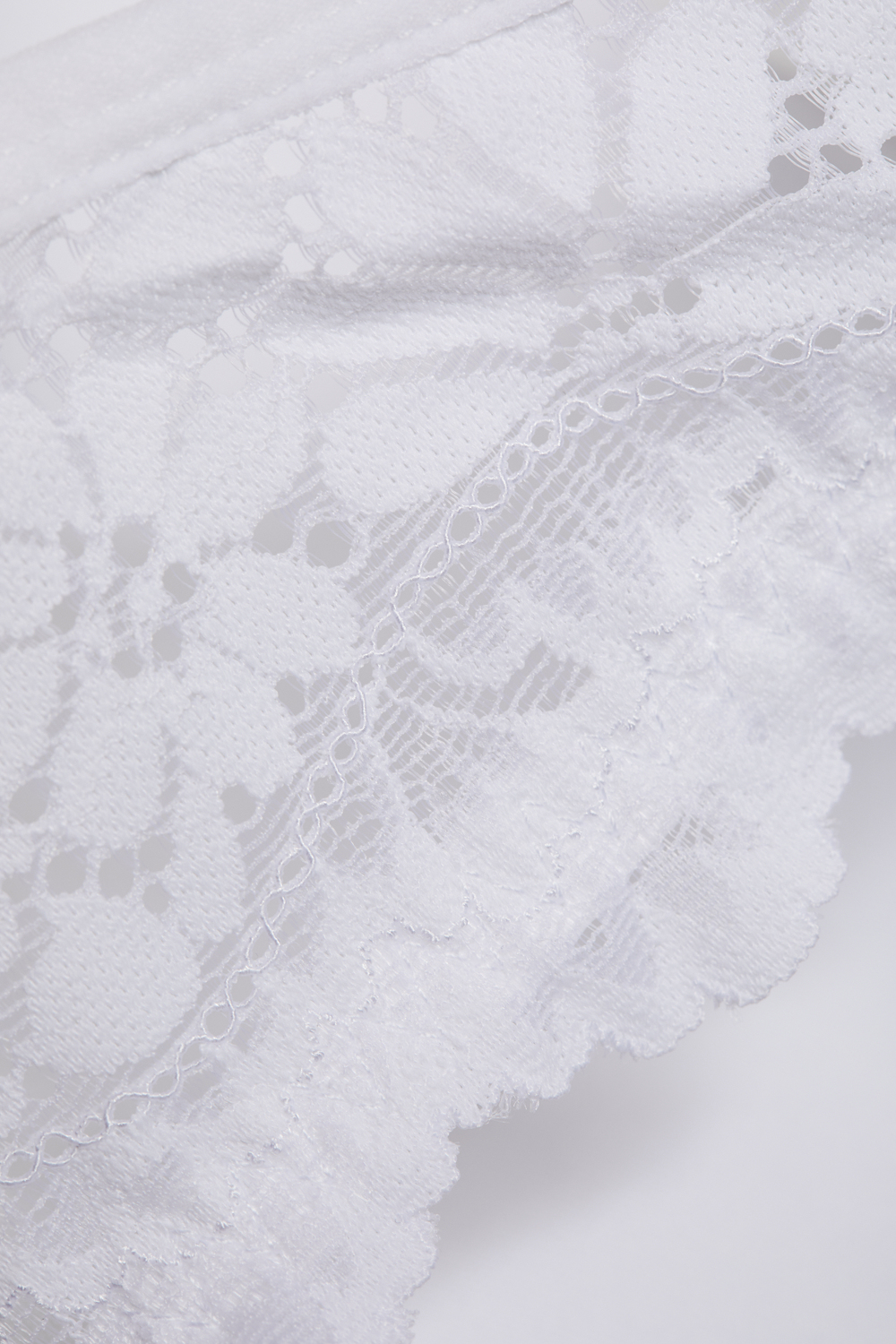 Detailbild BH mit Spacer für Damen Farbe Weiss