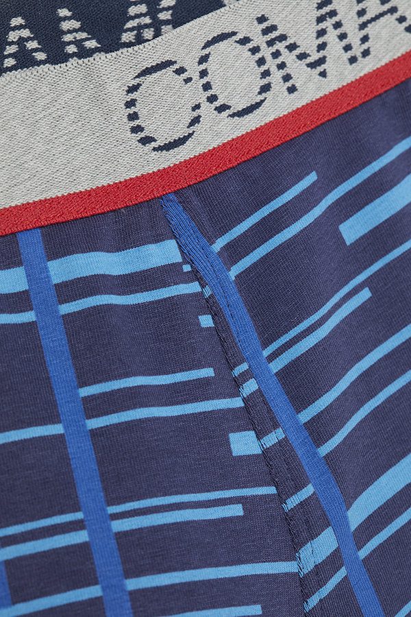 Product image rear view of trunks by Comazo in the color ink.