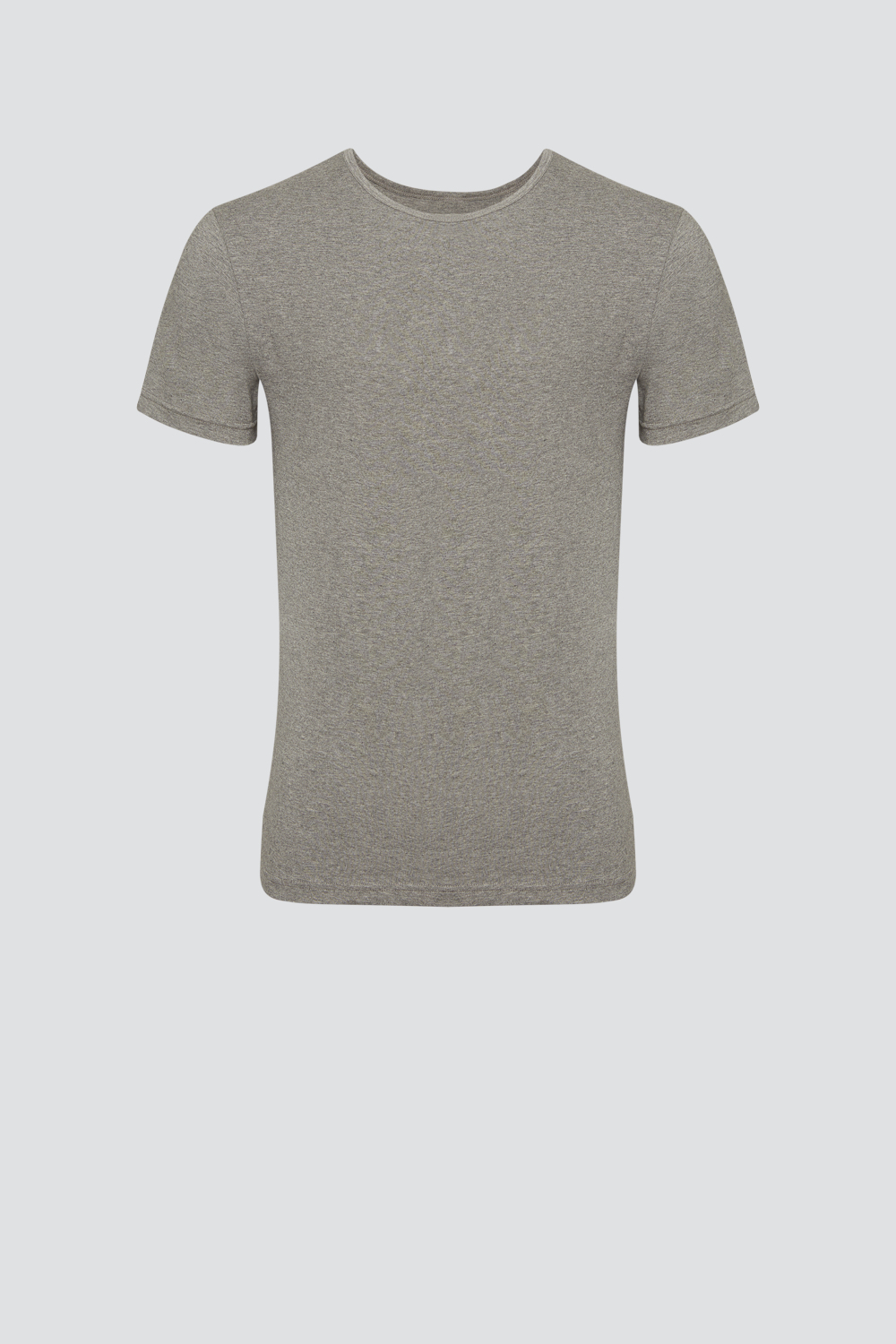 Produktbild Vorderseite Comazo Herren Shirt kurzarm Farbe Grau-Melange