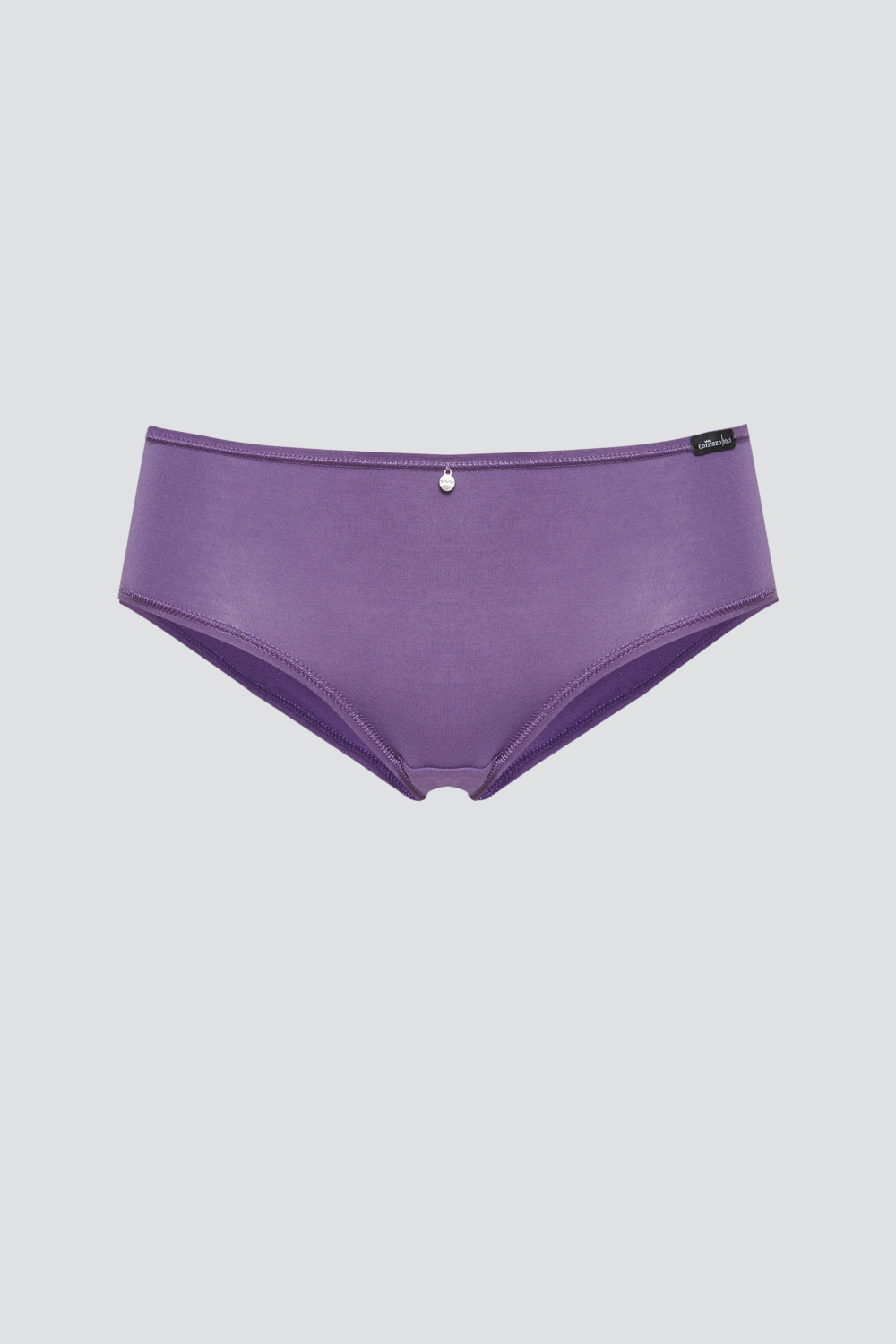 Produktbild Vorderansicht Comazo Frauen Jazz-Pants aus Micromodal Farbe Purple