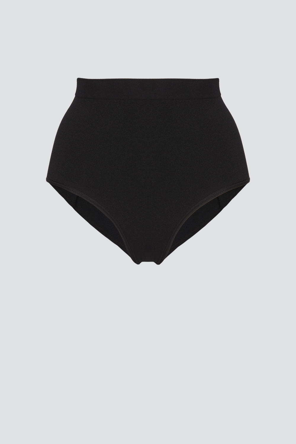 Produktbild Vorderansicht Comazo Damen Shapewear Maxi-Slip Farbe Black Beauty