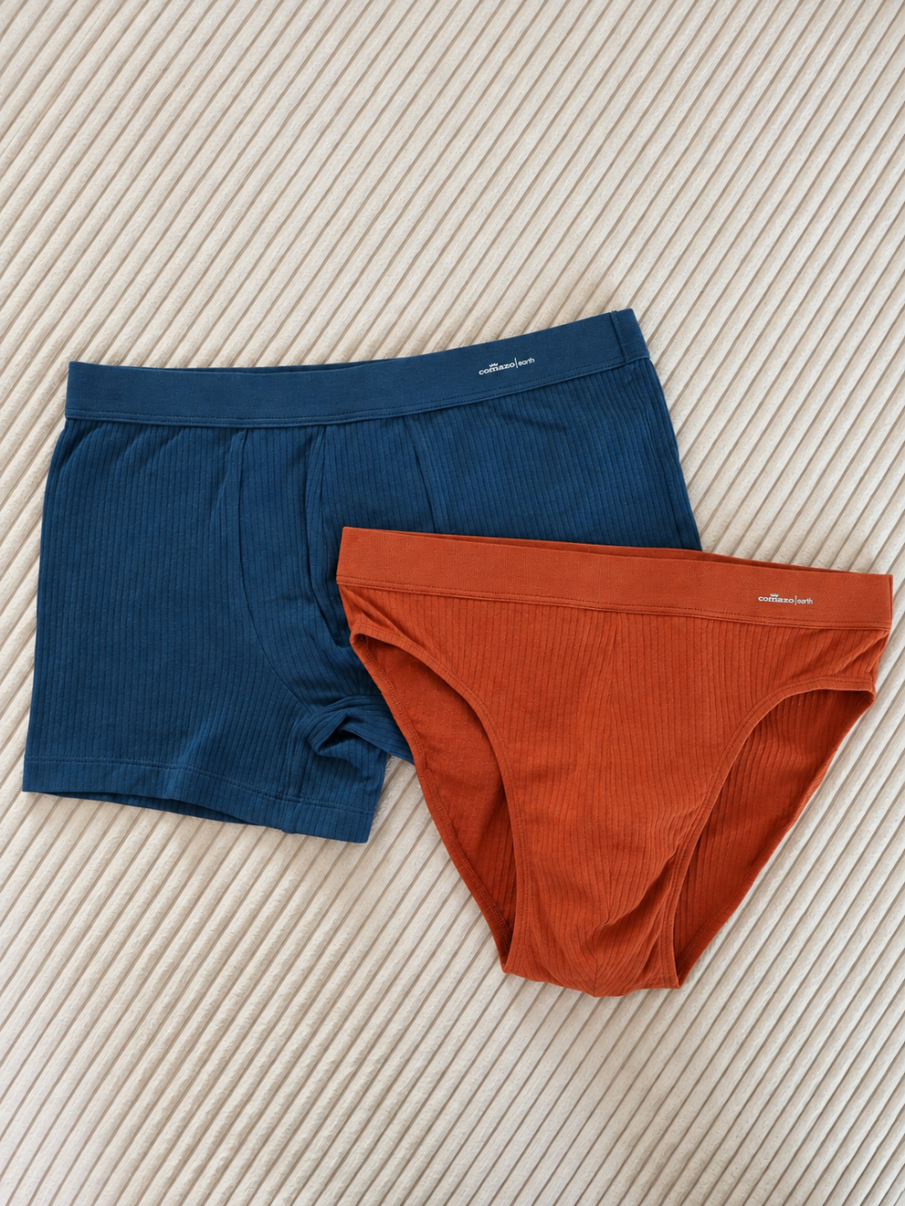 Trunks mit Nadelzug aus Bio-Baumwolle, Fairtrade