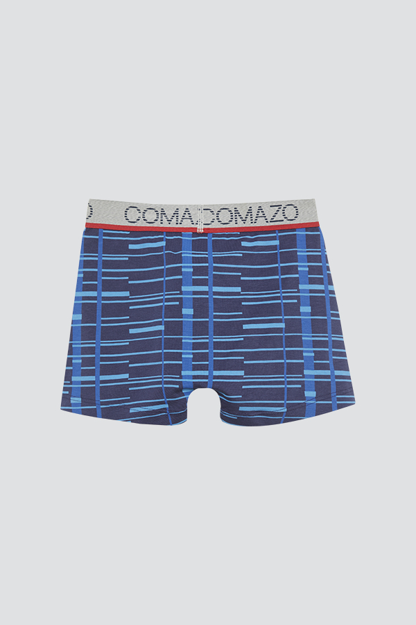 Product image rear view of trunks by Comazo in the color ink.
