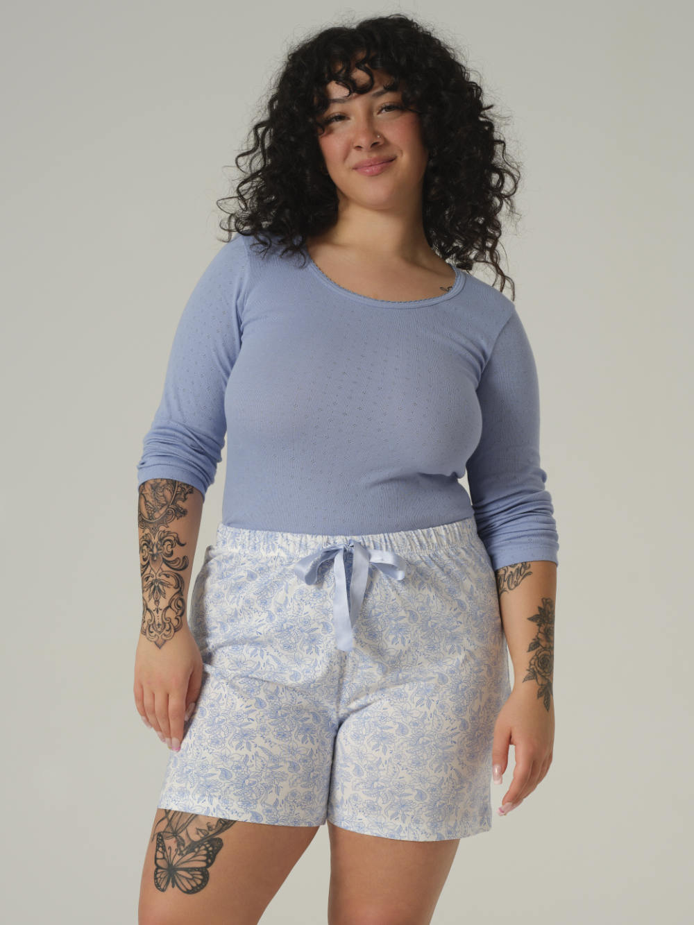 Fairtrade Schlafhose kurz