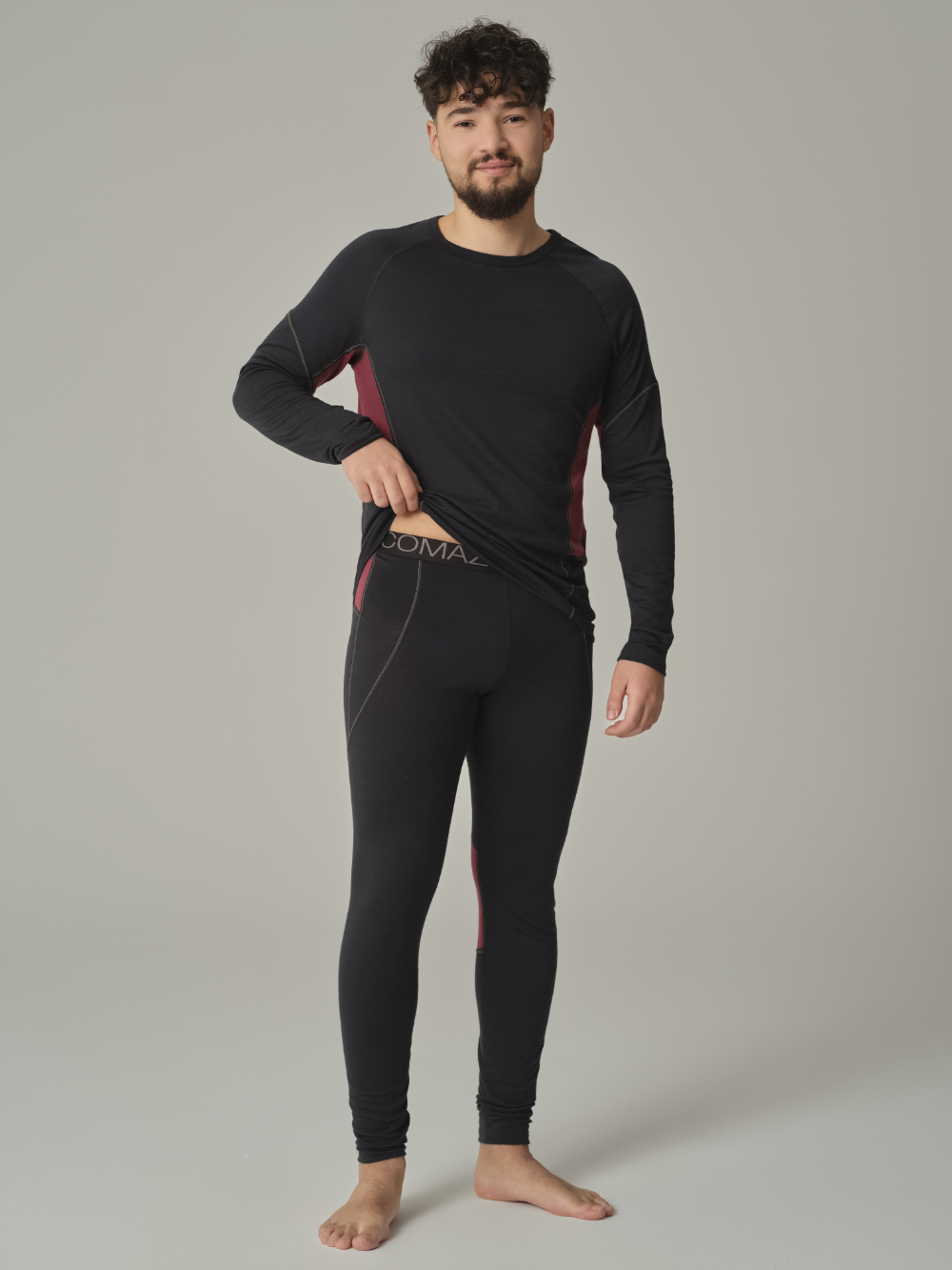 100 % Merinowolle-Unterhose lang | 190 g/m² | Hervorragendes Sweatmanagement dank integrierten Mesh-Einsätzen
