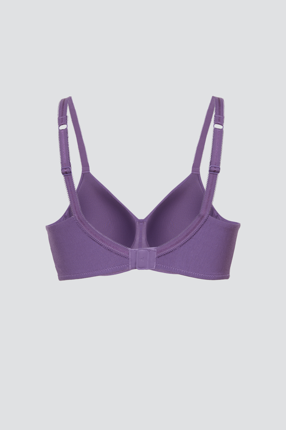Produktbild Rückansicht Comazo Damen BH ohne Bügel Farbe Purple
