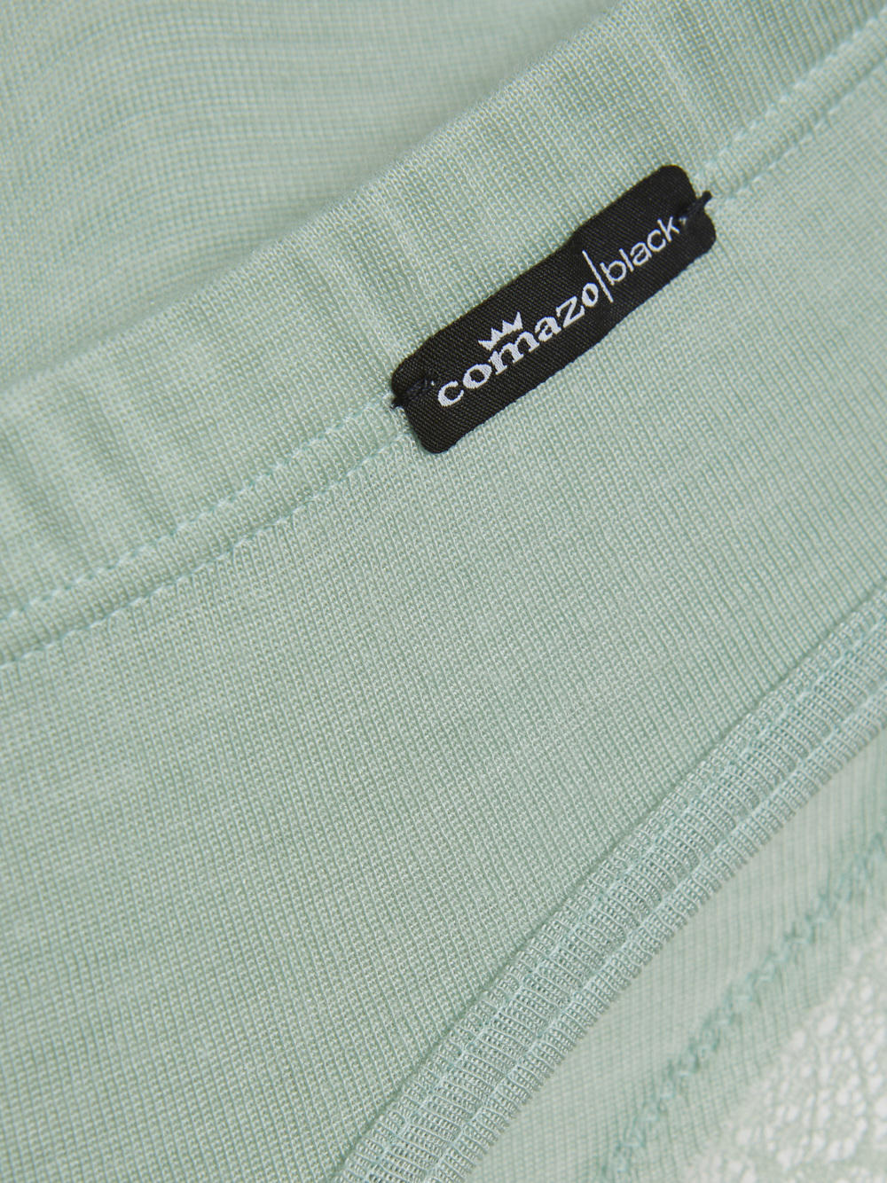 Detailbild Comazo Damen Merinowolle-Seide Jazz-Pants Farbe Salbei