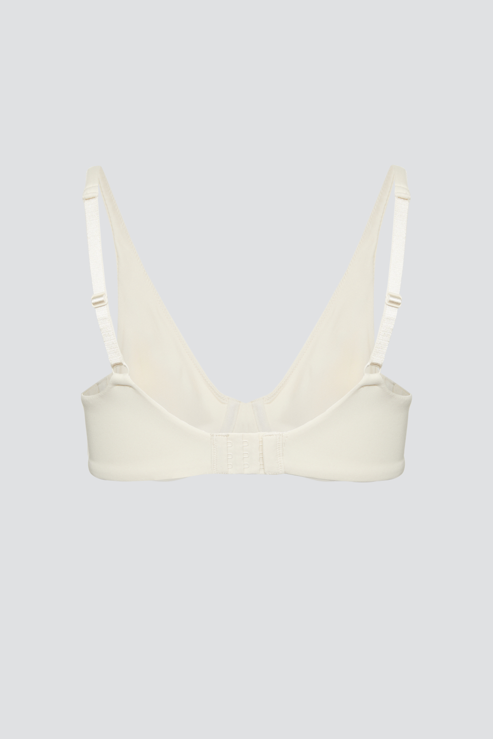 Produktbild Rückansicht Comazo Damen Triangel-BH mit Microfaser-Touch Farbe Offwhite