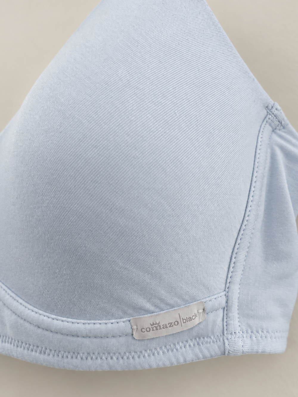 Underwired spacer bra made from micromodal