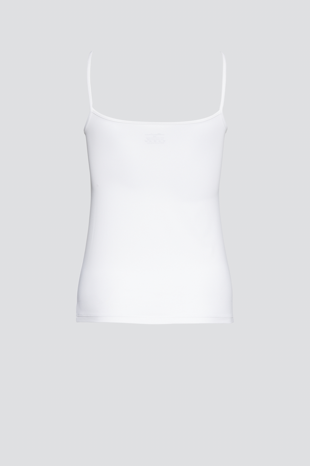 Produktbild Rückseite Unterhemd Spaghettiträger von Comazo in der Farbe Weiß