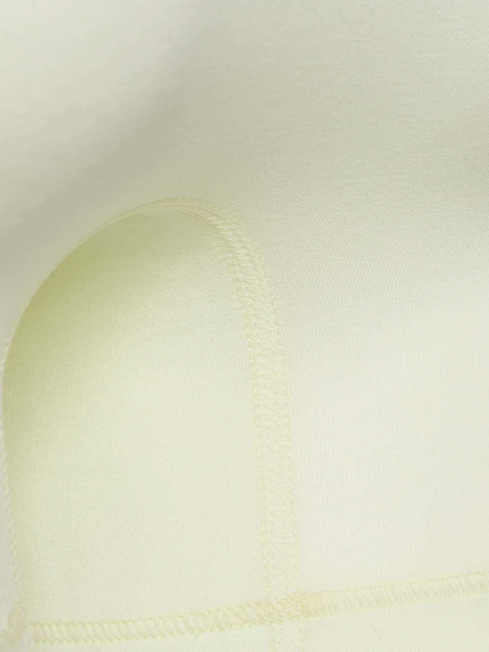 Detailbild Comazo Damen Panty mit kurzem Bein Farbe Lime Cream aus MicroModal®