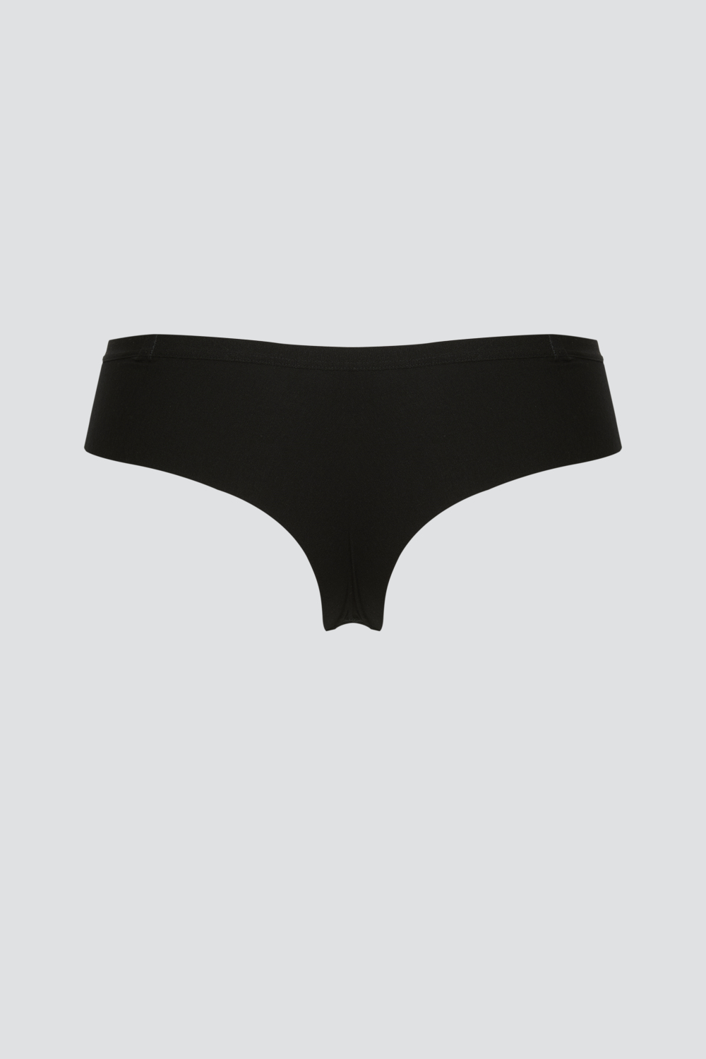 Product image rare view of Brazilian slip by Comazo in the color Black made from MicroModal®.